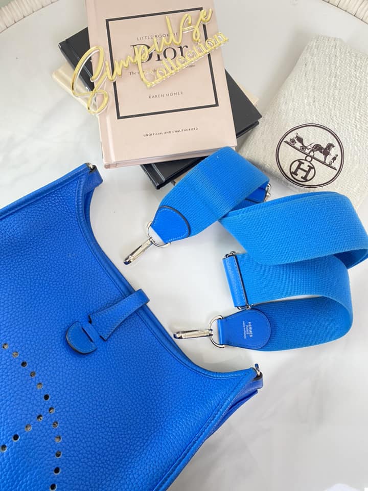 Hermes Evelyne Blue Pm3