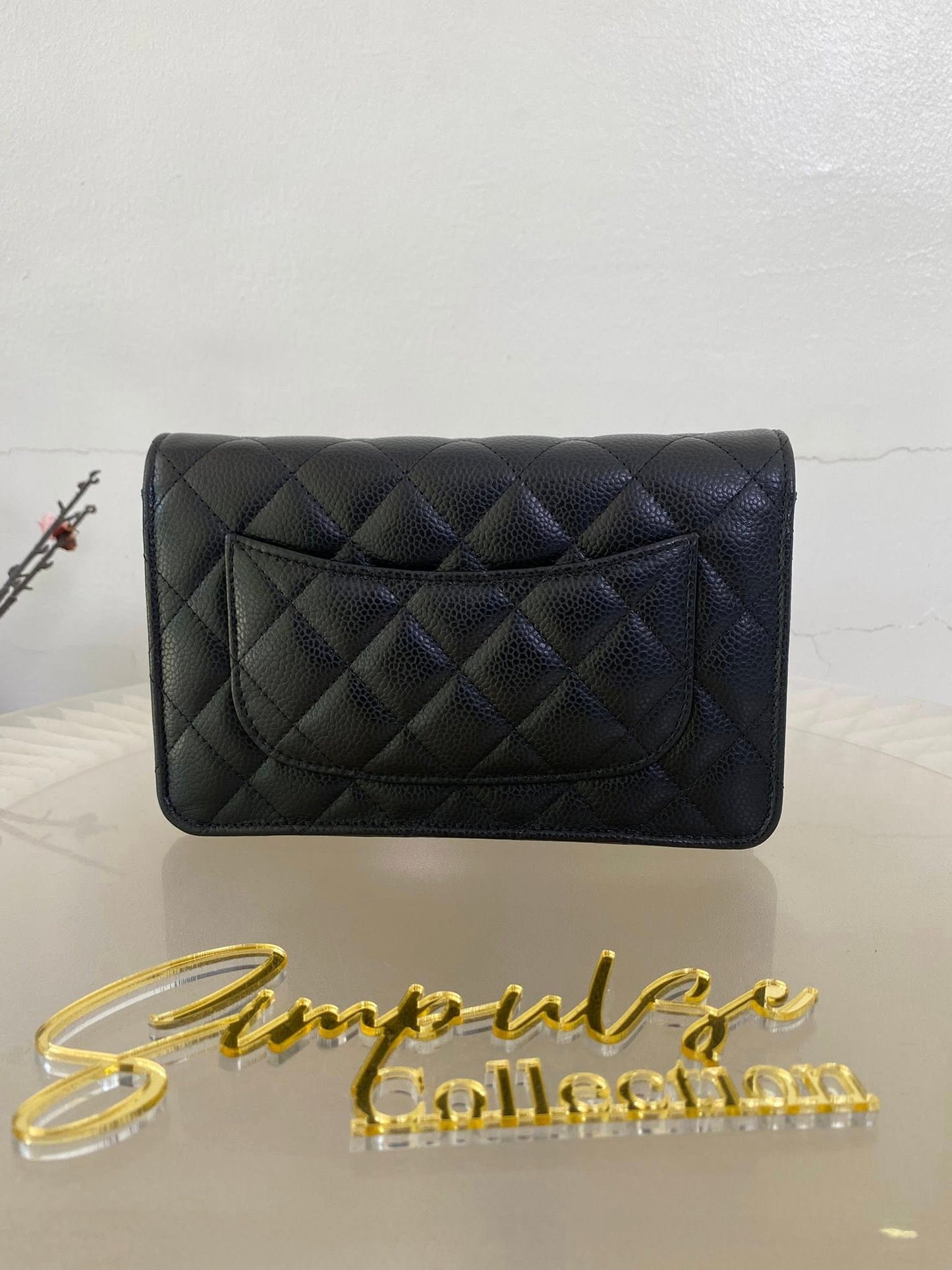 Chanel Classic WOC Caviar GHW