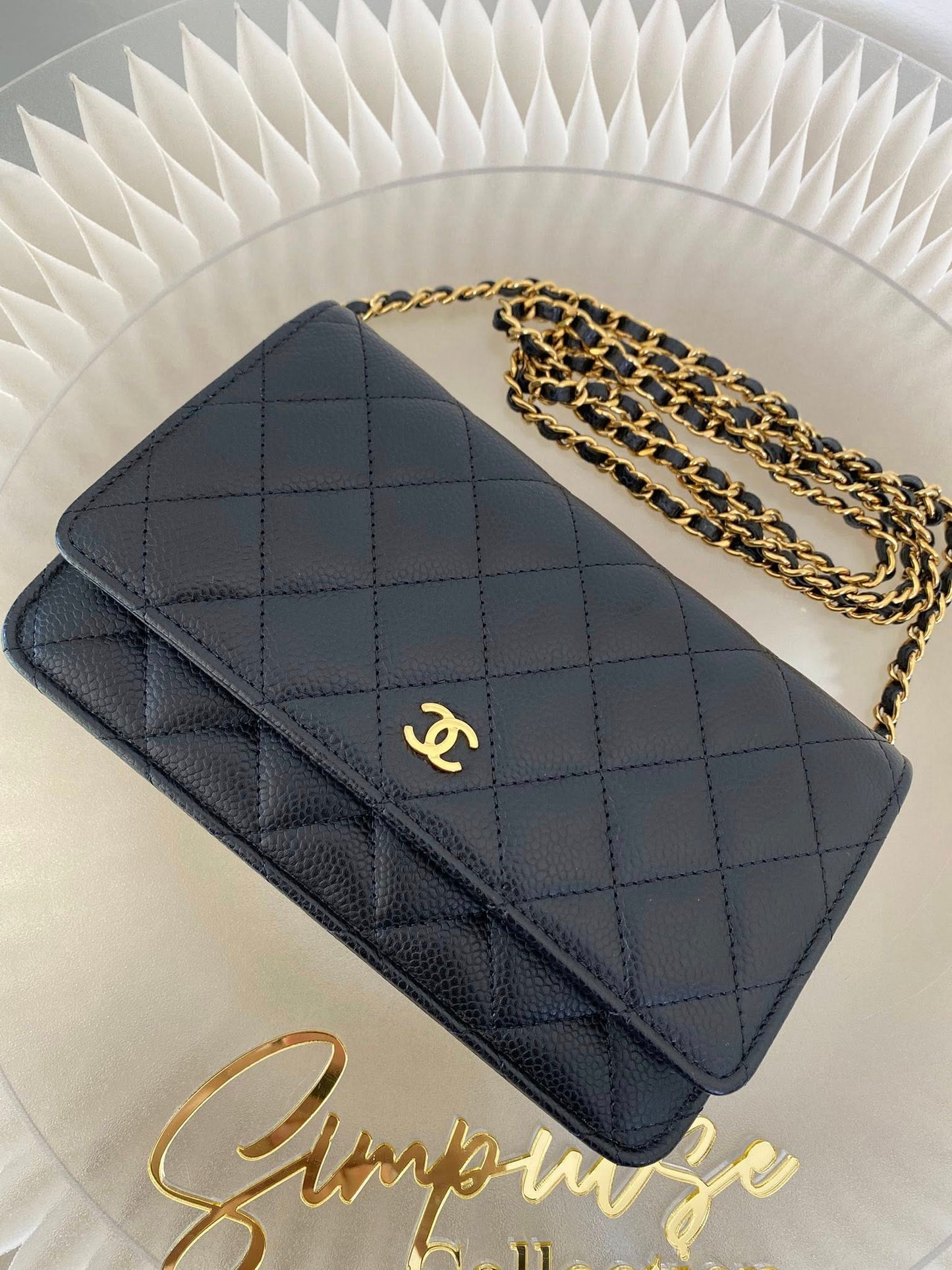 Chanel Classic WOC Caviar GHW