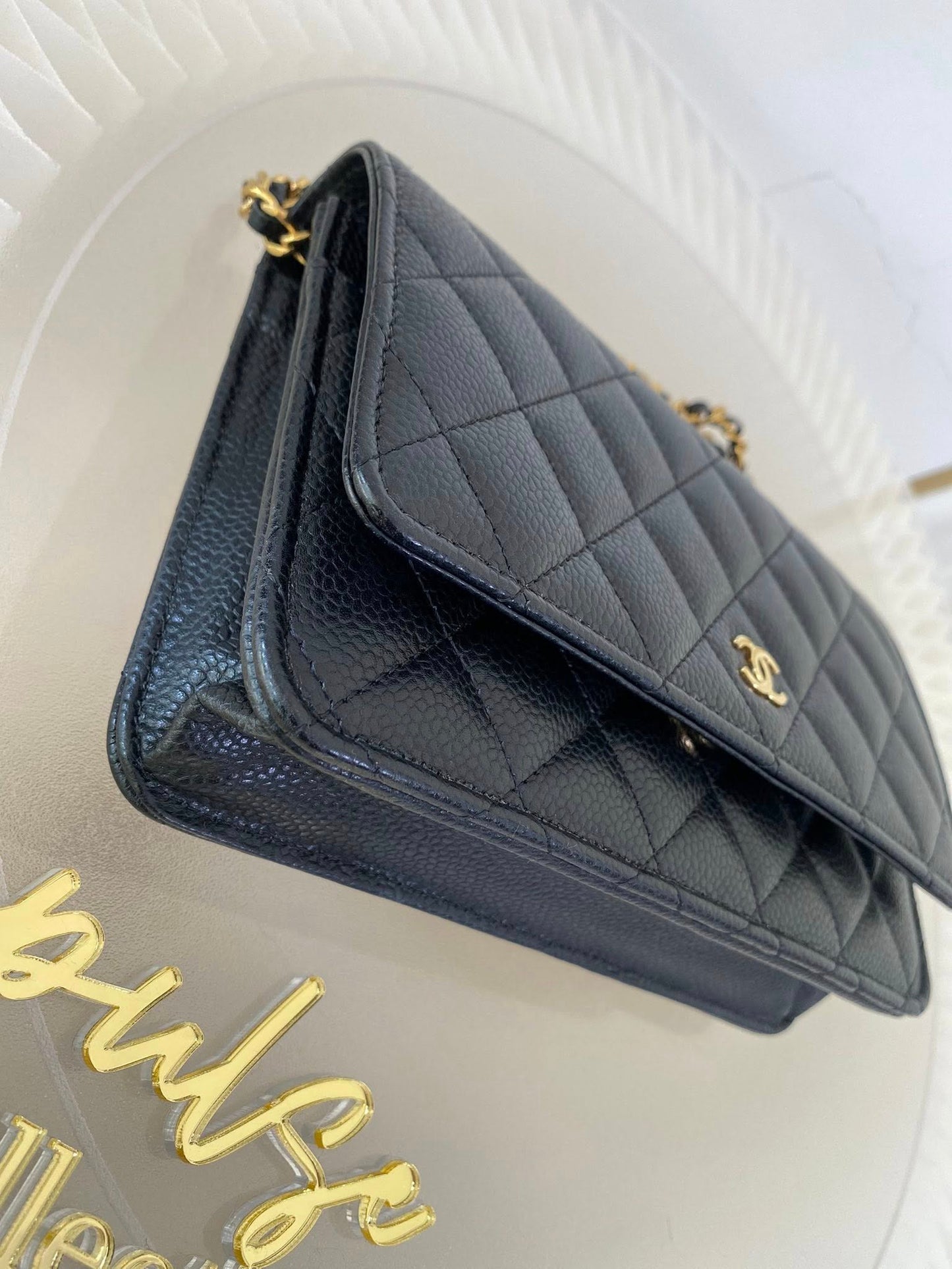 Chanel Classic WOC Caviar GHW