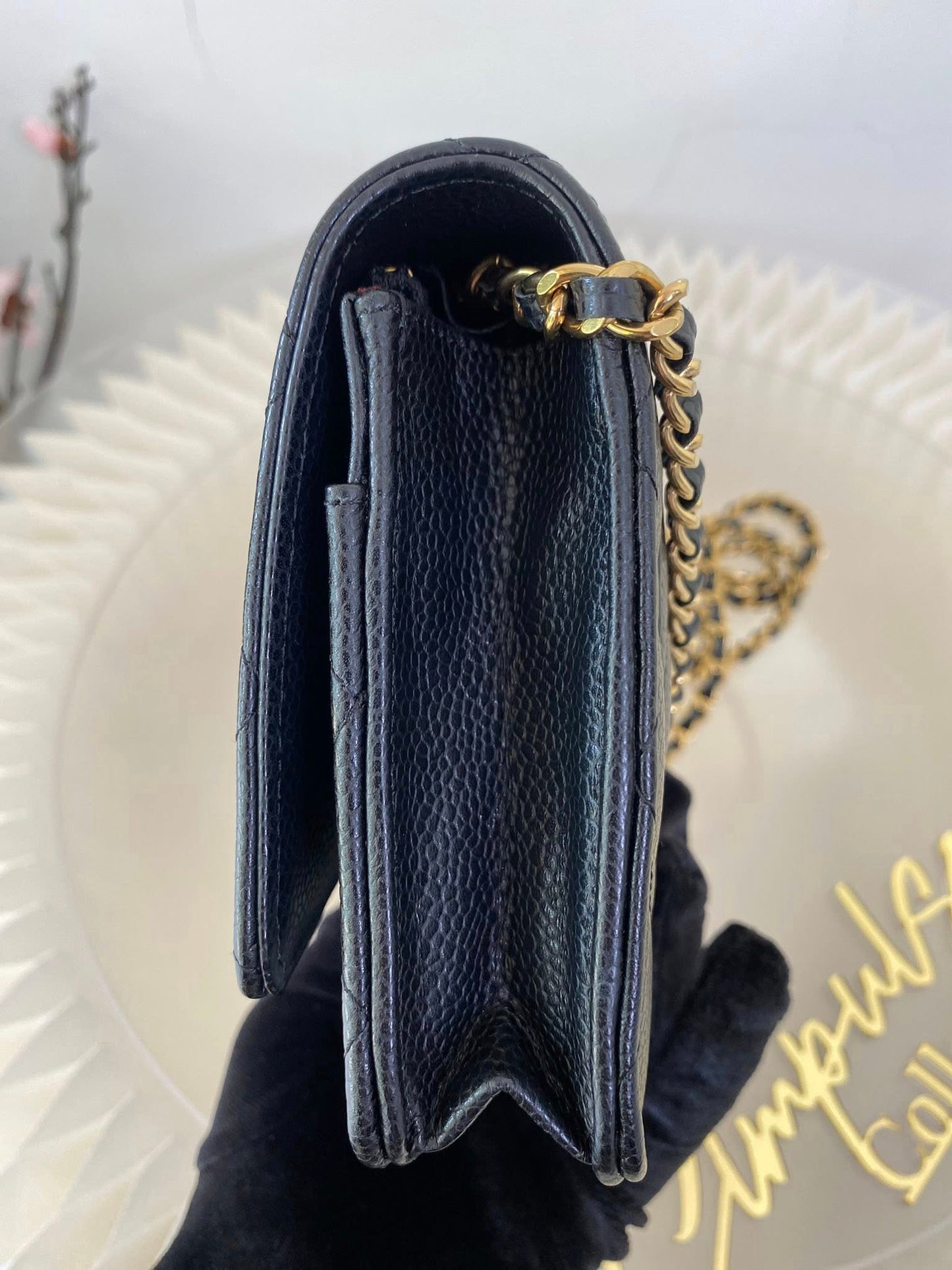 Chanel Classic WOC Caviar GHW