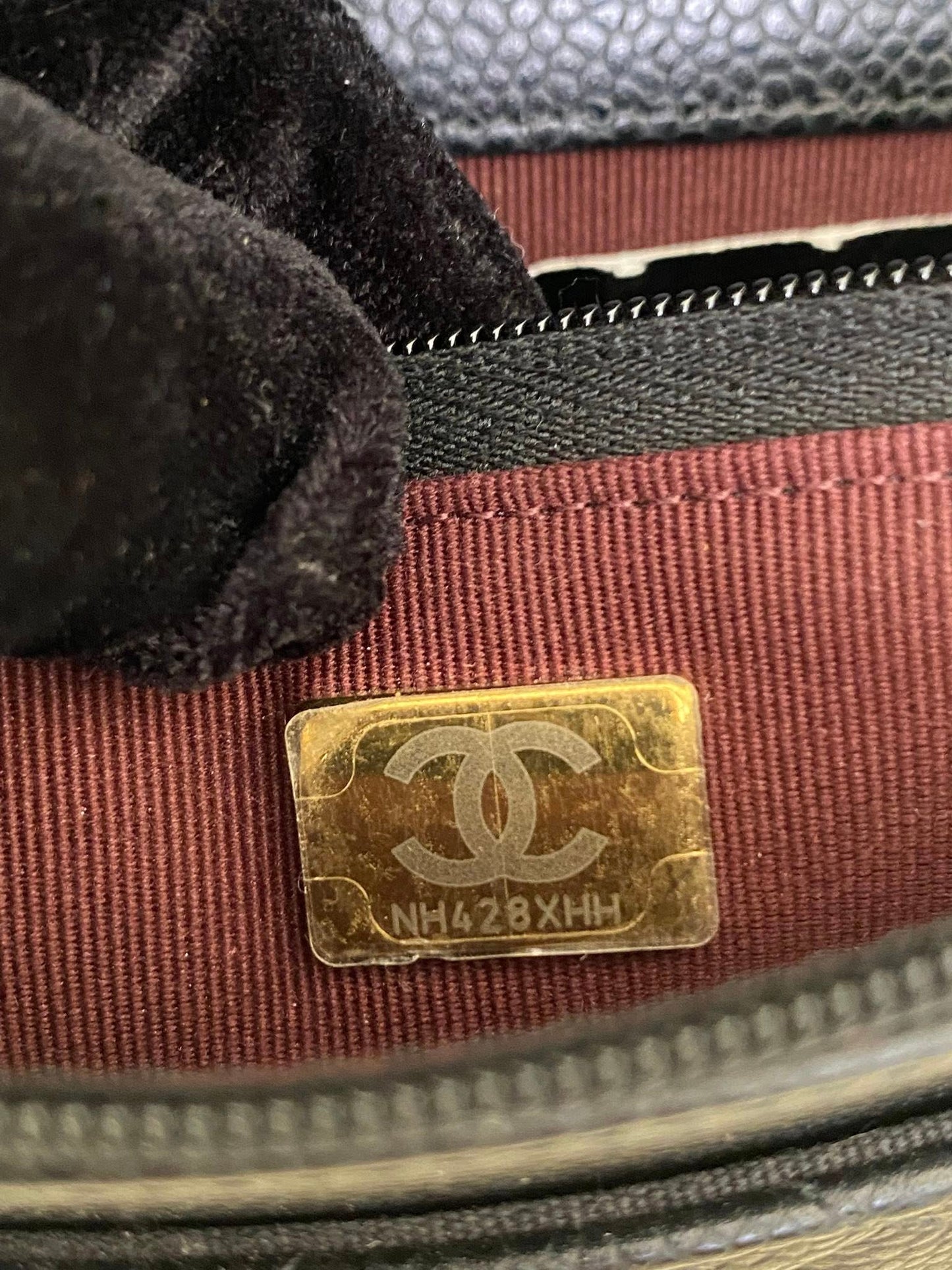 Chanel Classic WOC Caviar GHW