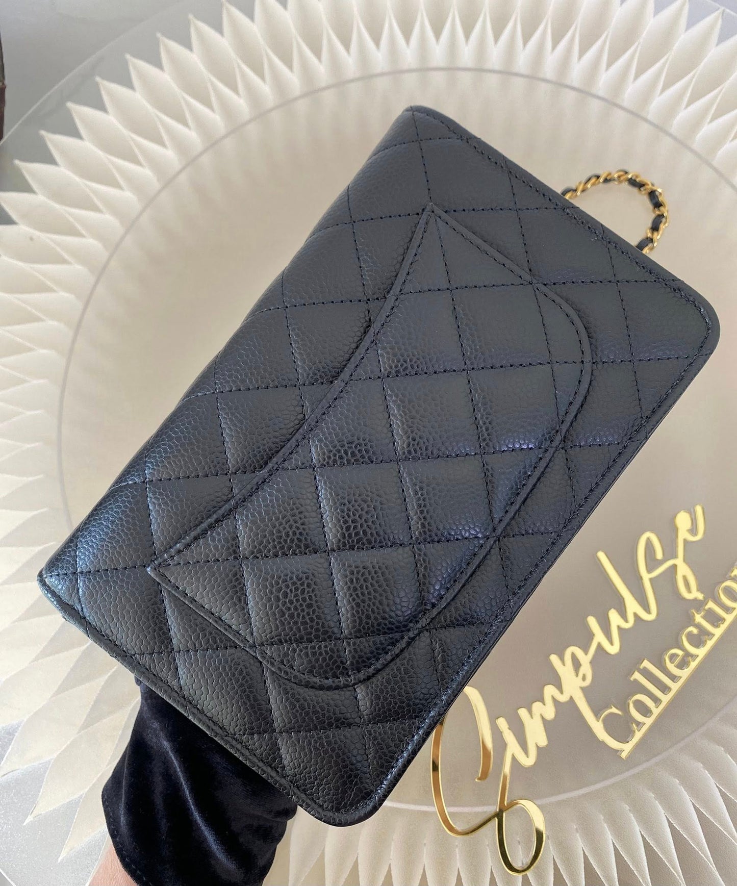 Chanel Classic WOC Caviar GHW