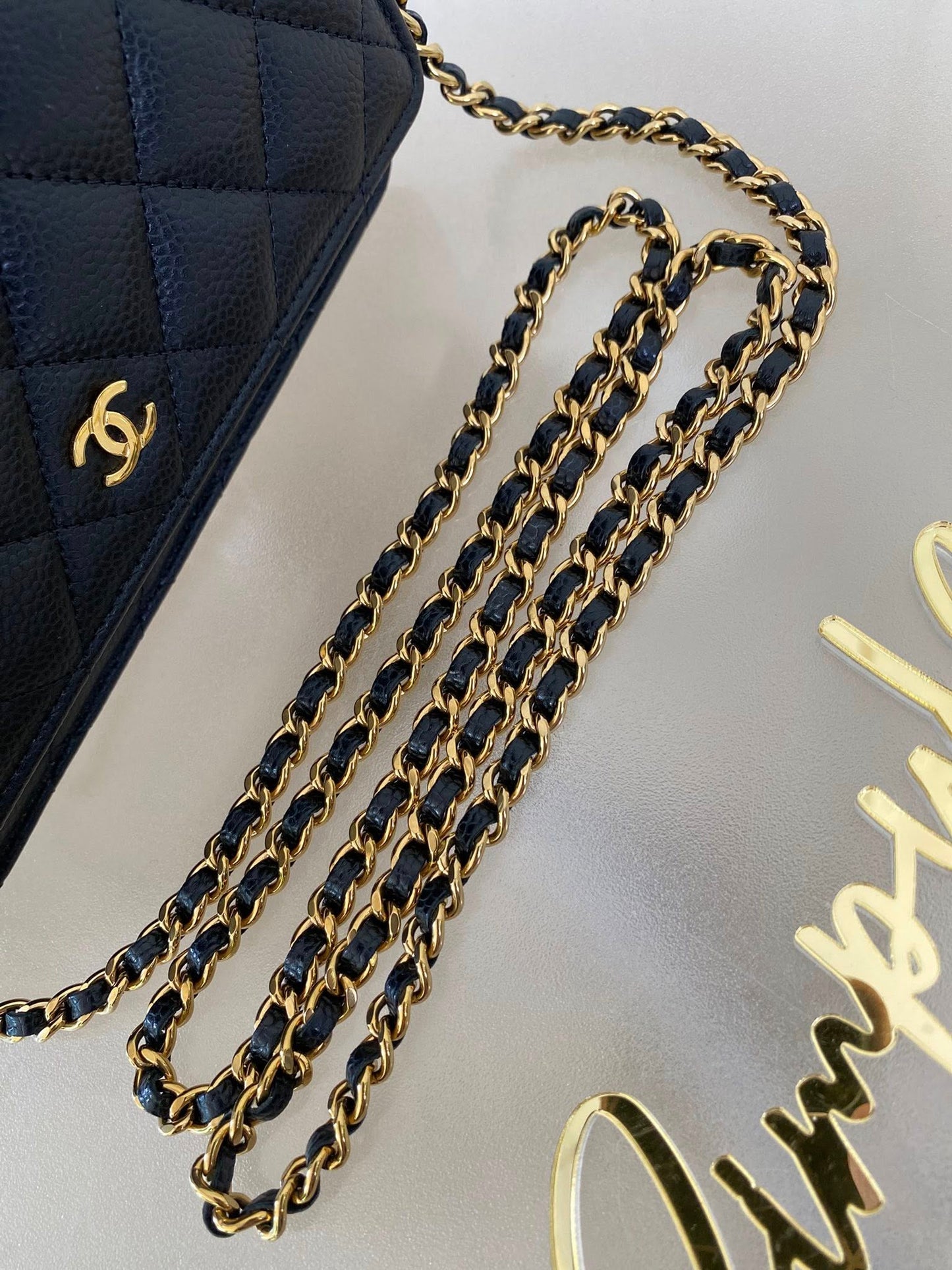 Chanel Classic WOC Caviar GHW