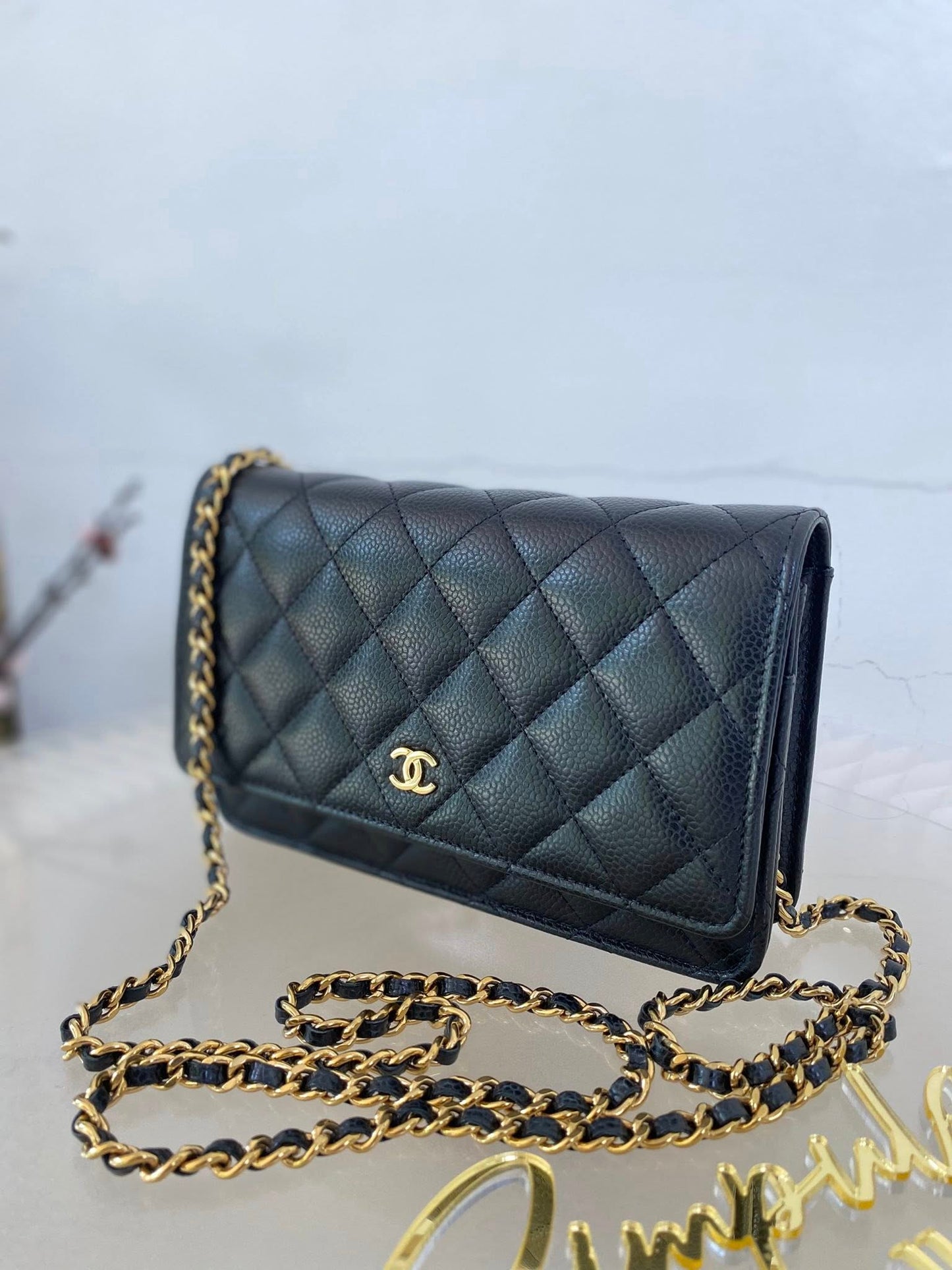 Chanel Classic WOC Caviar GHW