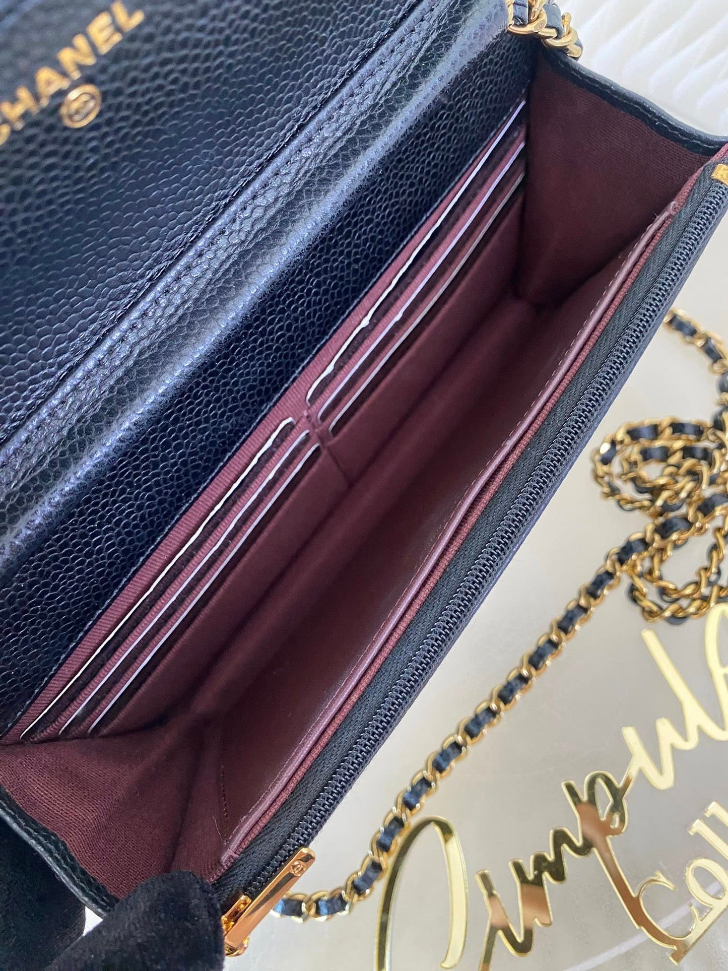 Chanel Classic WOC Caviar GHW