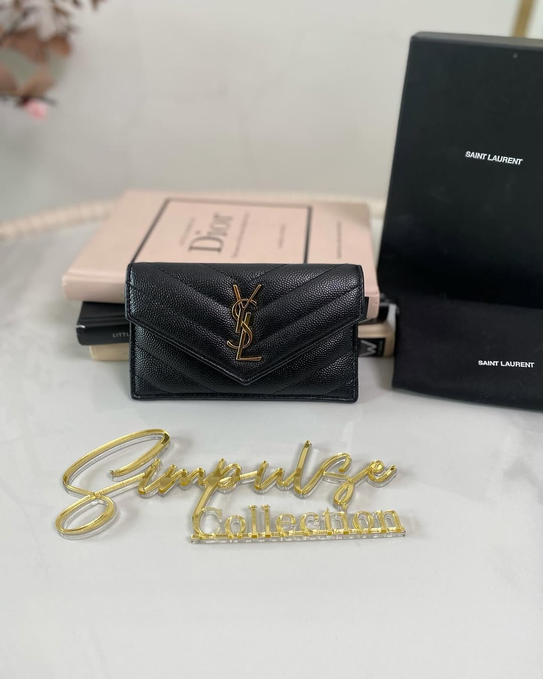 Y S L Cardholder Wallet