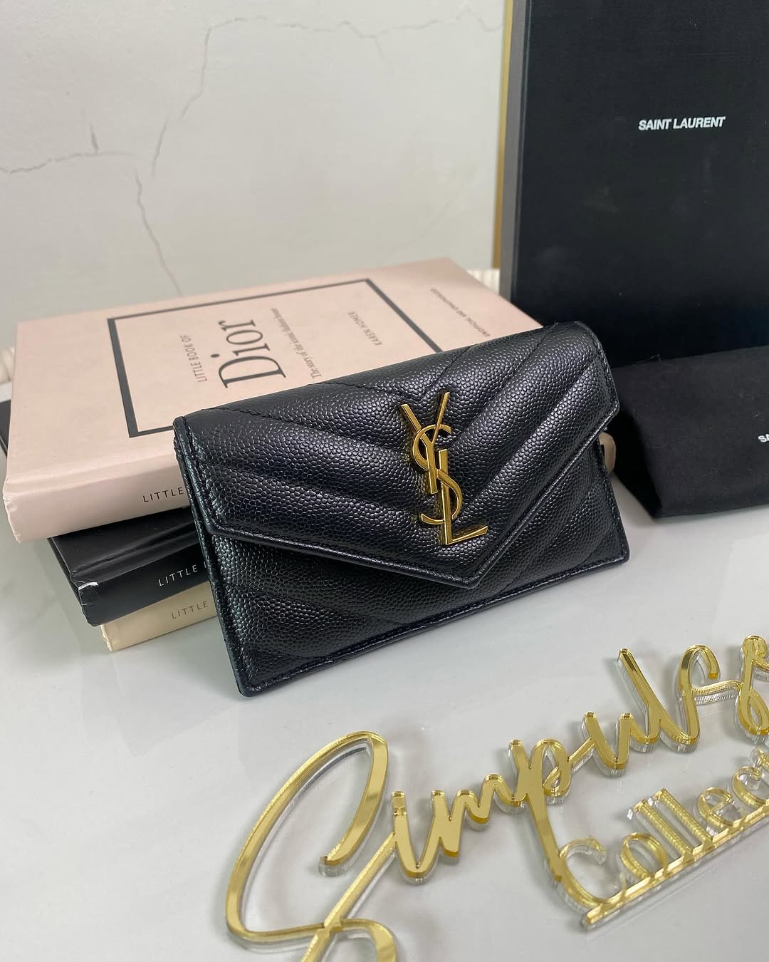Y S L Cardholder Wallet