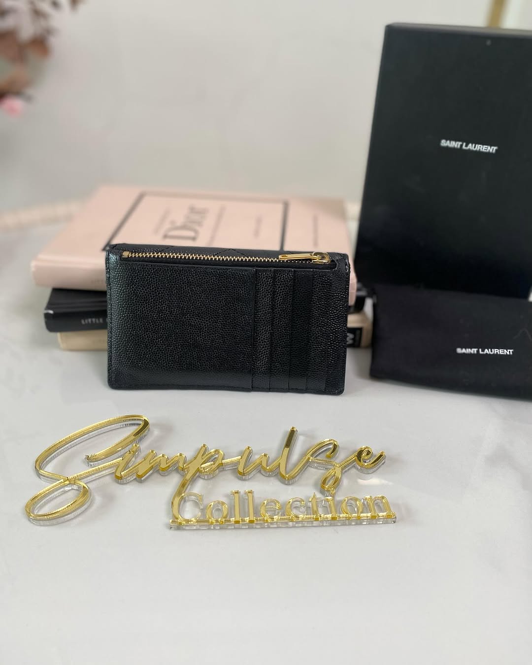 Y S L Cardholder Wallet