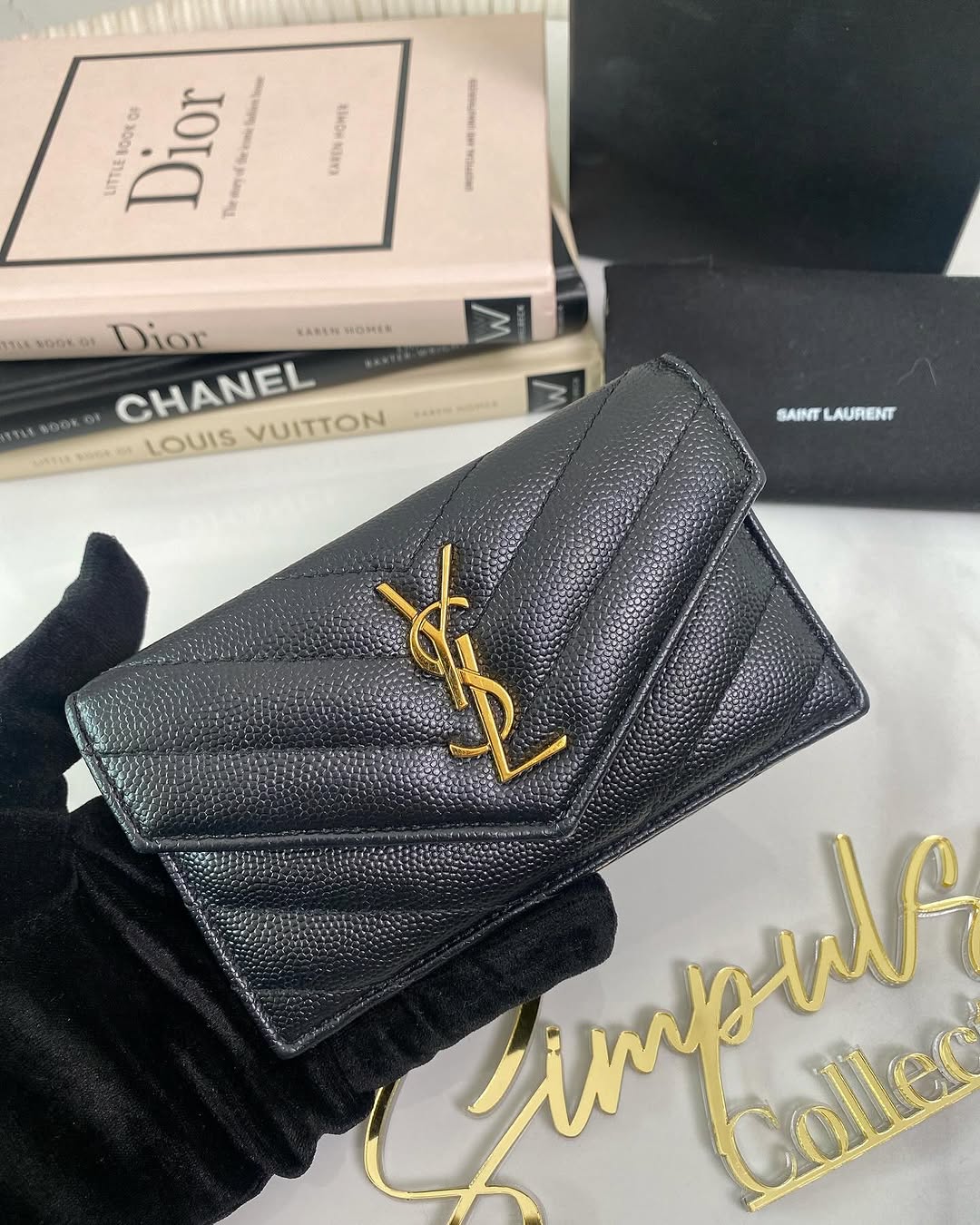 Y S L Cardholder Wallet