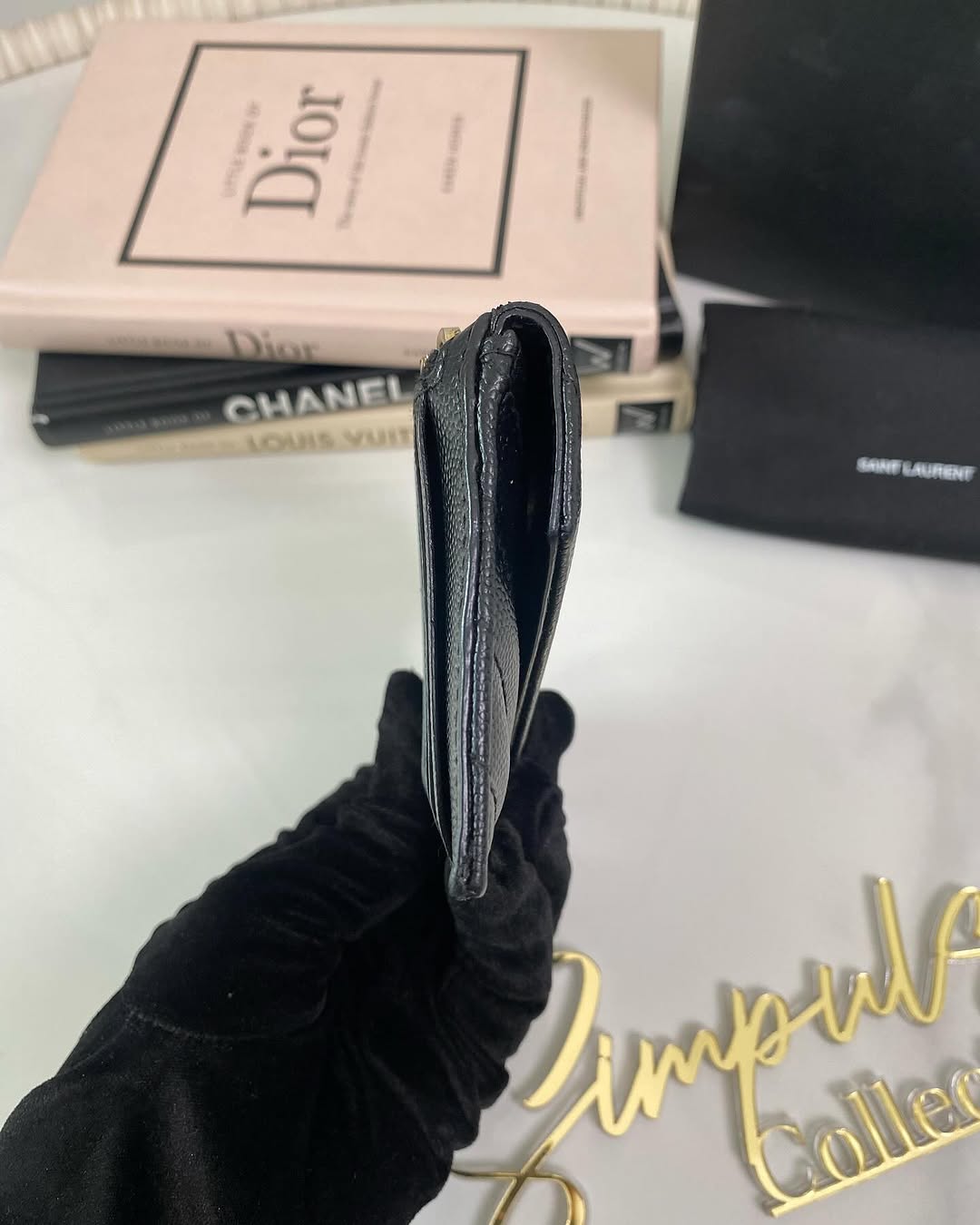 Y S L Cardholder Wallet