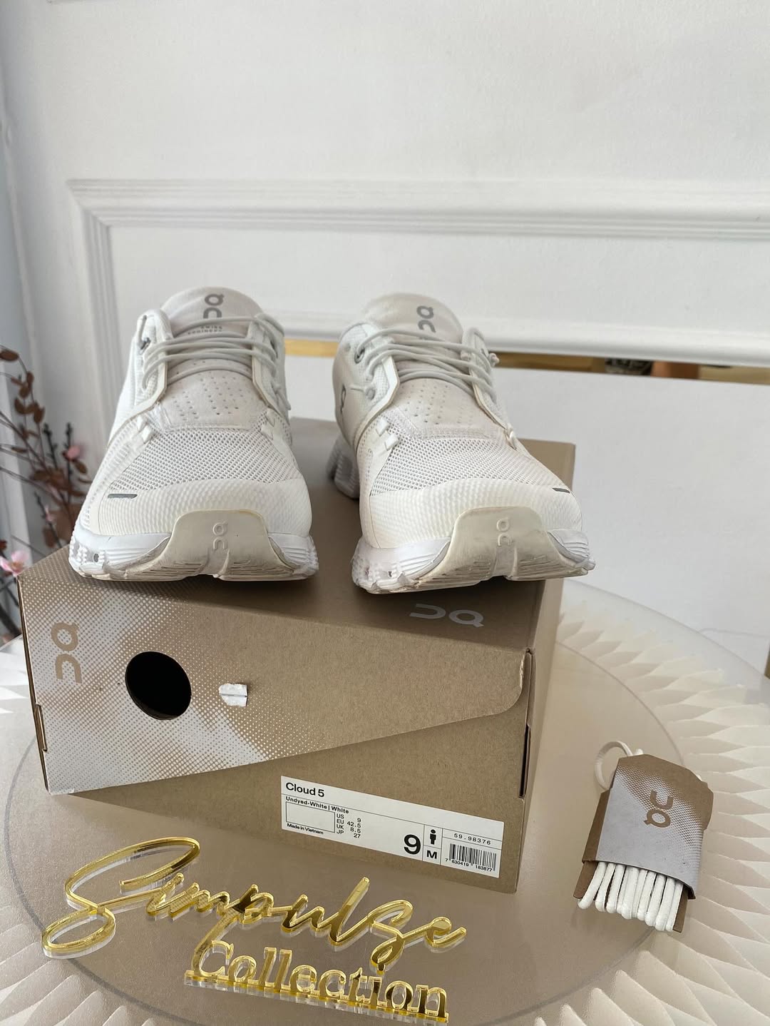 On Men's Cloud 5 All White