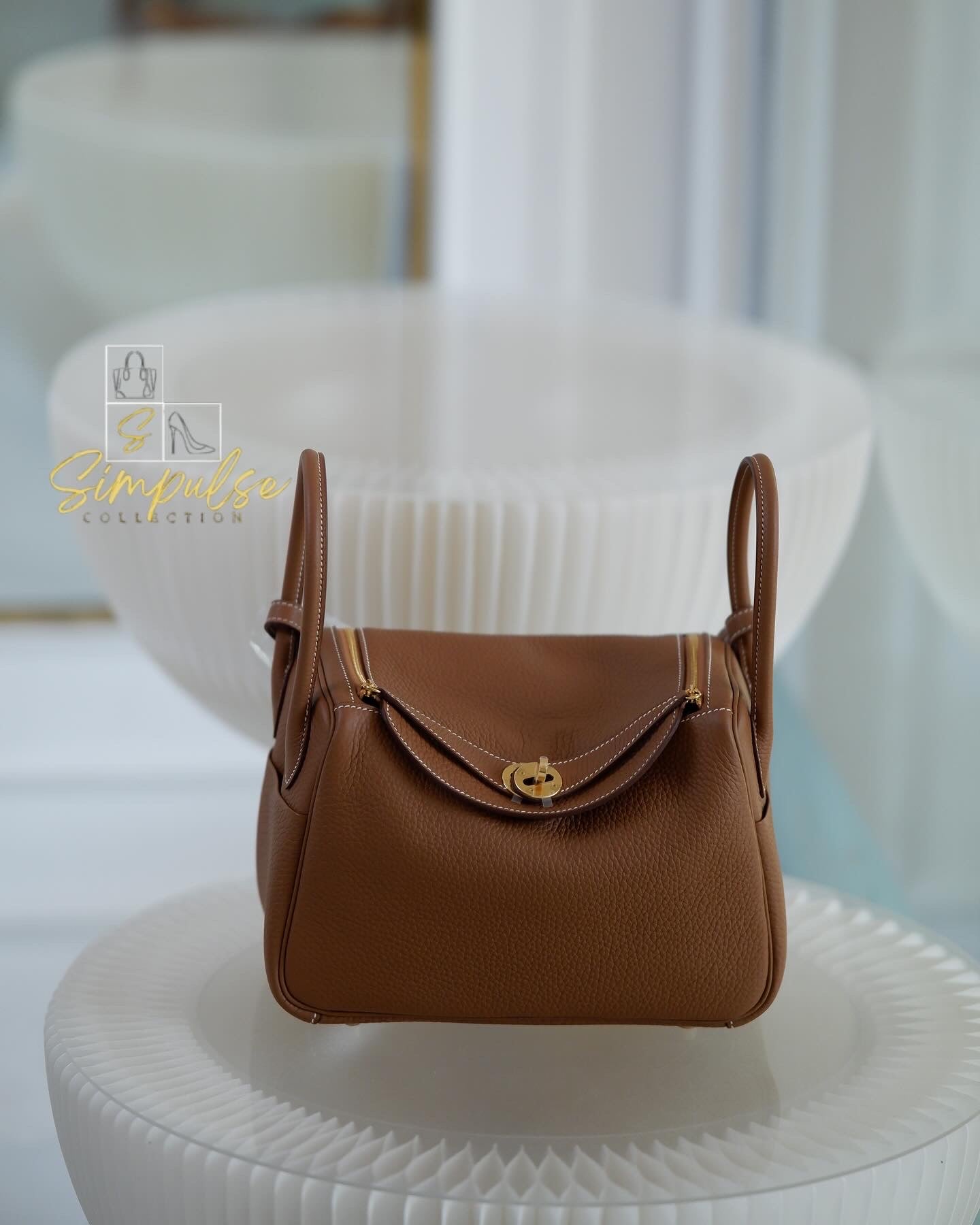 Hermes Lindy 26 Gold on Gold - Main Image