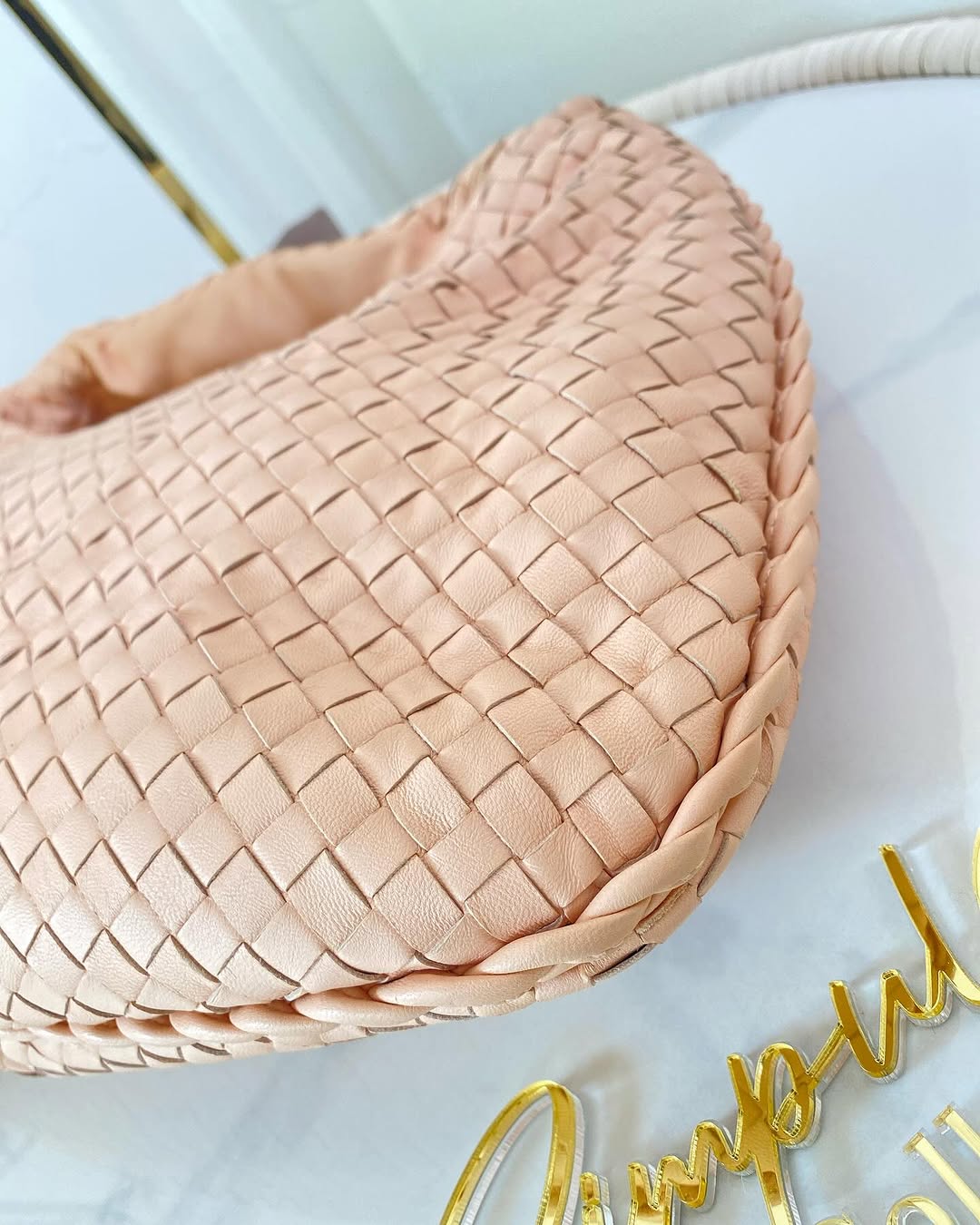 BV Medium Nm Intrecciato Hobo Bag