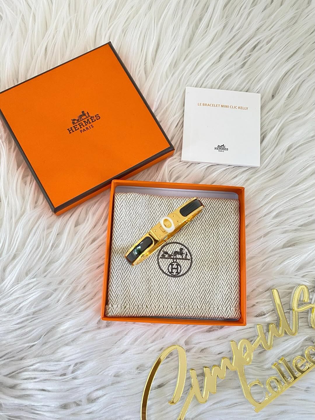 Hermes Mini Clic Kelly GHW