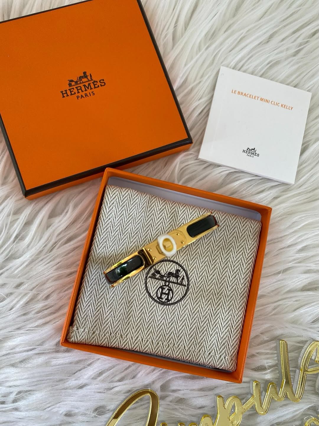 Hermes Mini Clic Kelly GHW