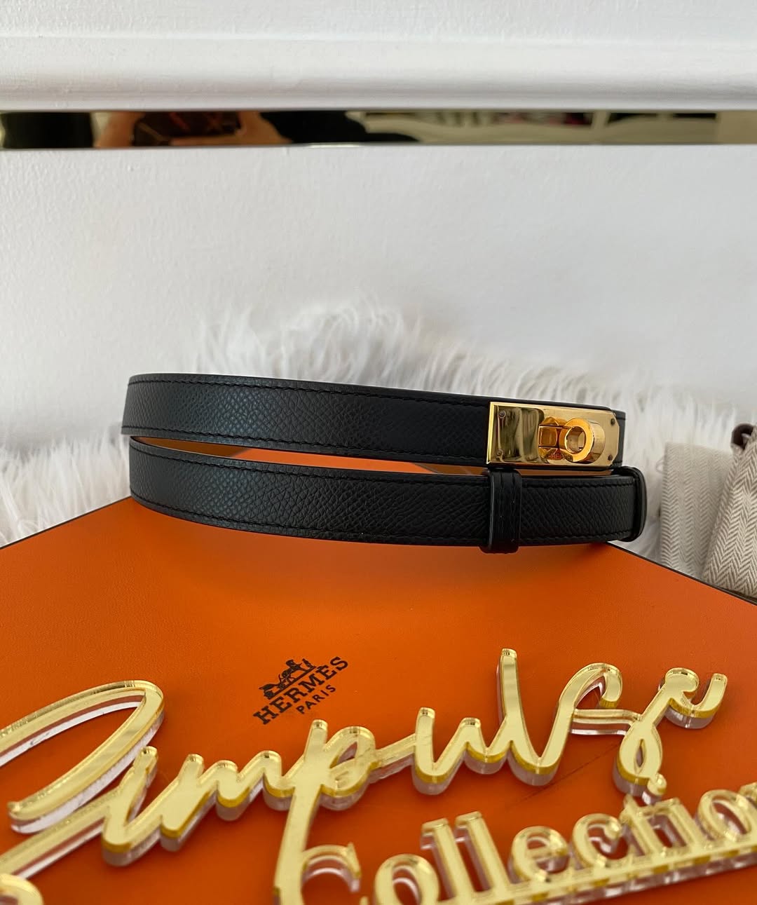 Hermes Kelly Belt GHW