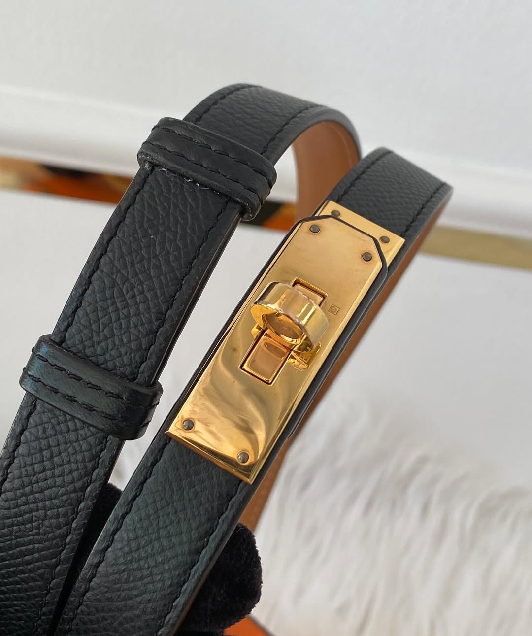 Hermes Kelly Belt GHW