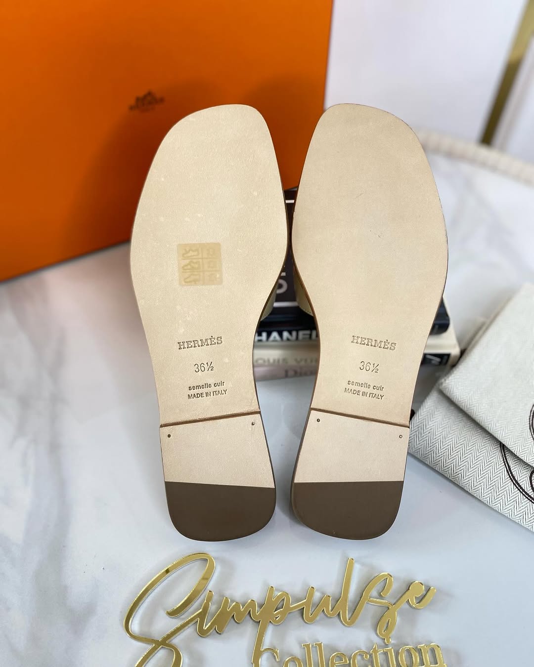 Hermes Oran Beige