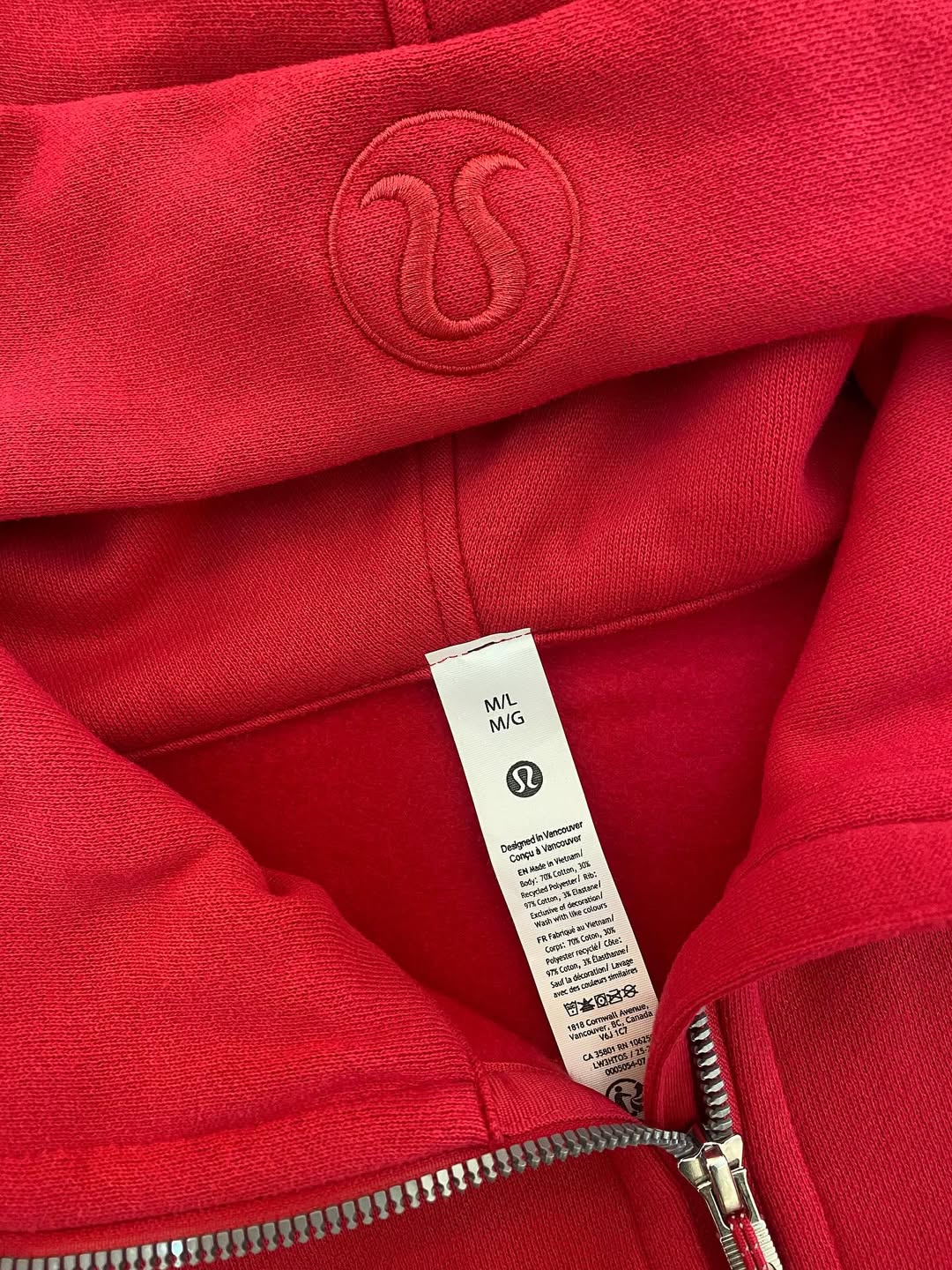 Lululemon Scuba Oversized Half Zip Hoodie