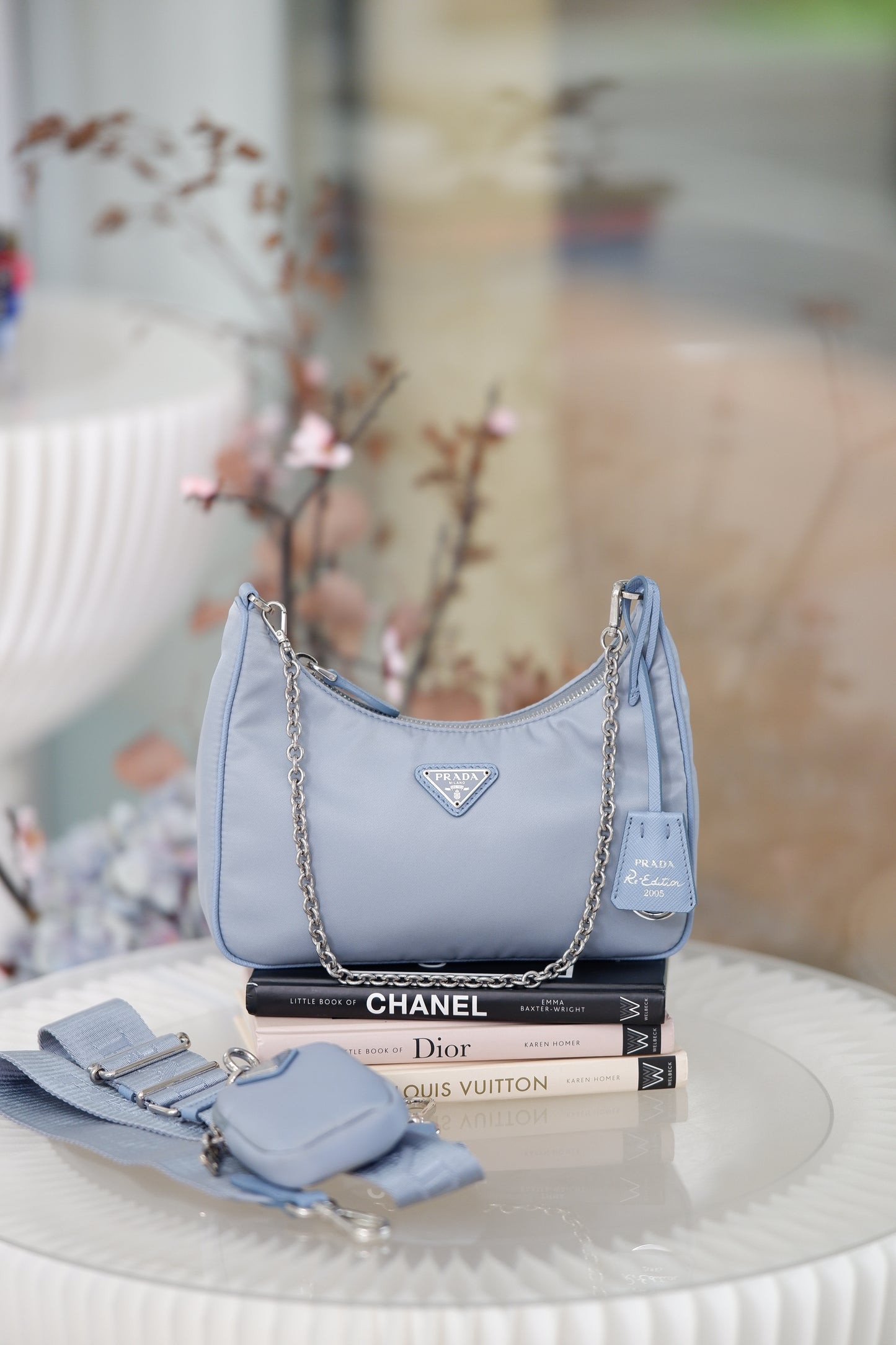 P Re-edition Nylon Shoulder Bag