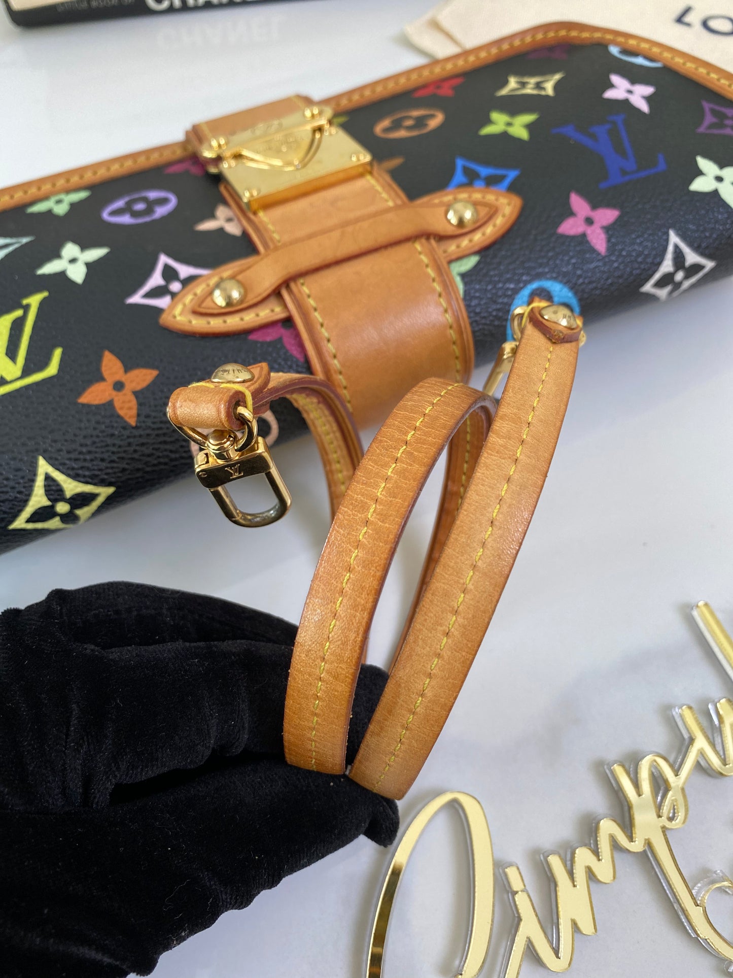 Louis Vuitton Mono Multicolor Shirley Shoulder Bag