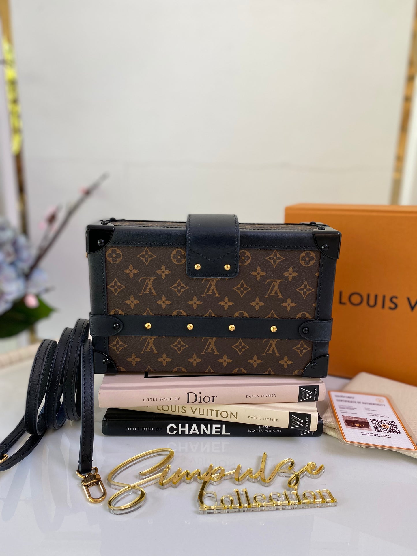 L V Petite Malle Monogram