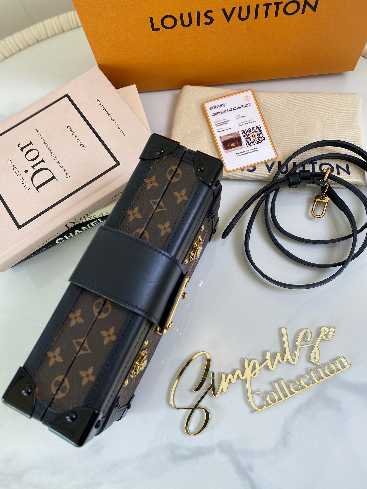 L V Petite Malle Monogram
