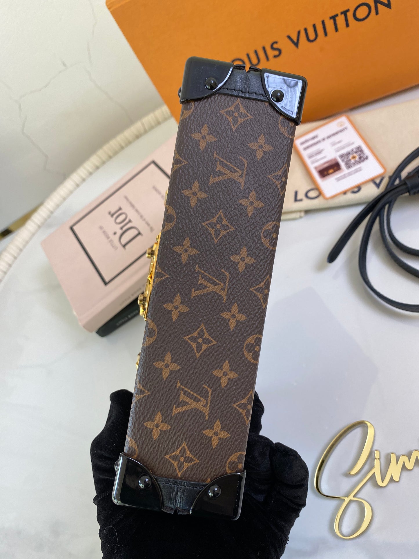 L V Petite Malle Monogram