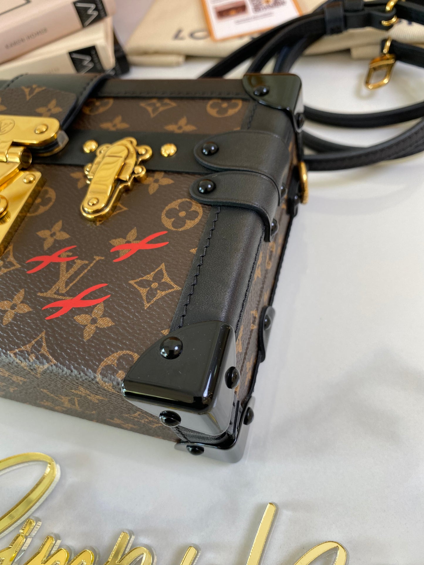 L V Petite Malle Monogram