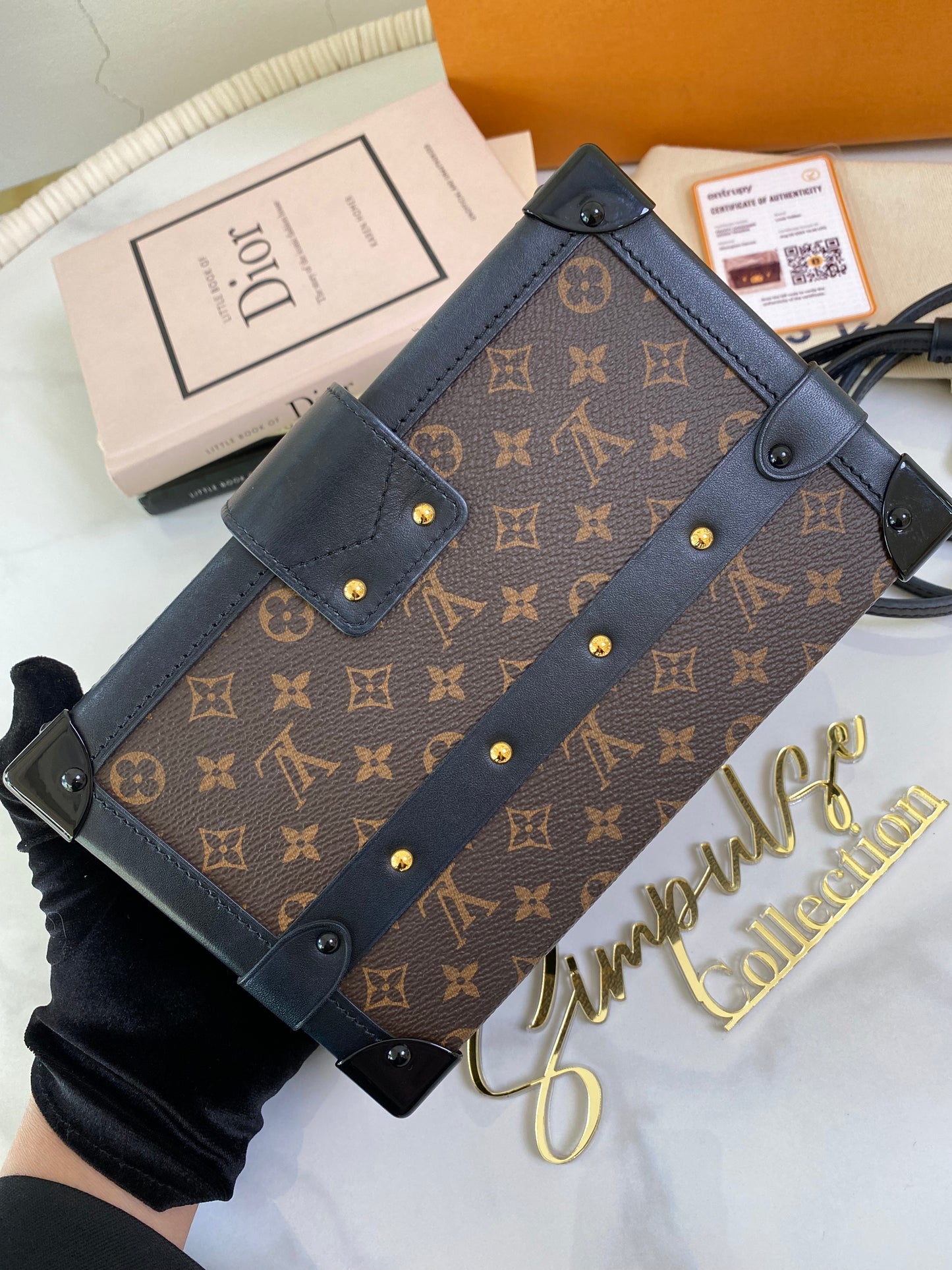 L V Petite Malle Monogram