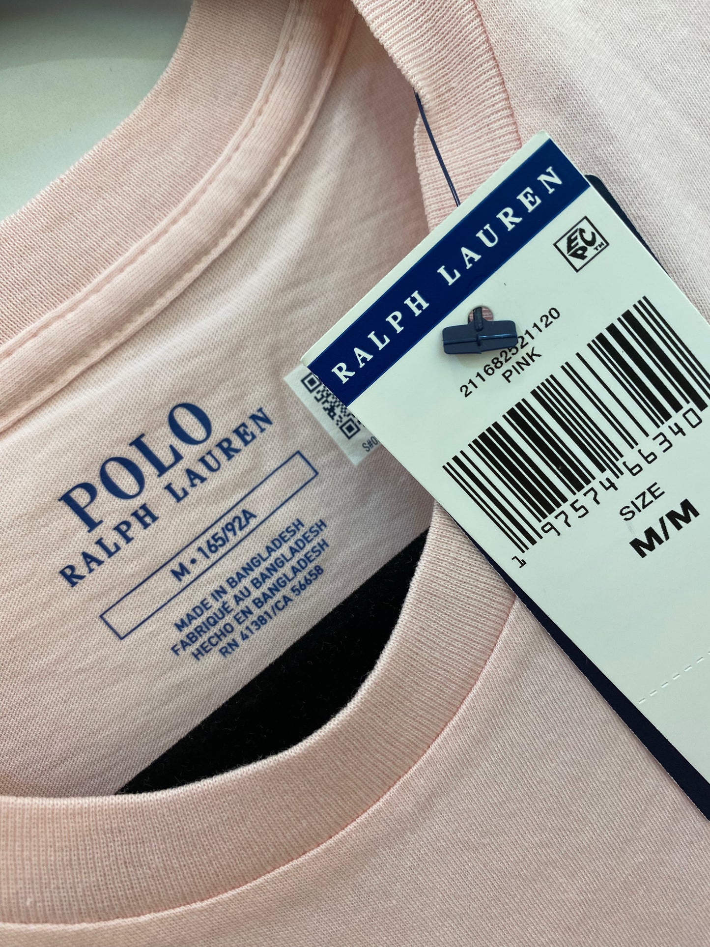 RL Light Pink Tshirt