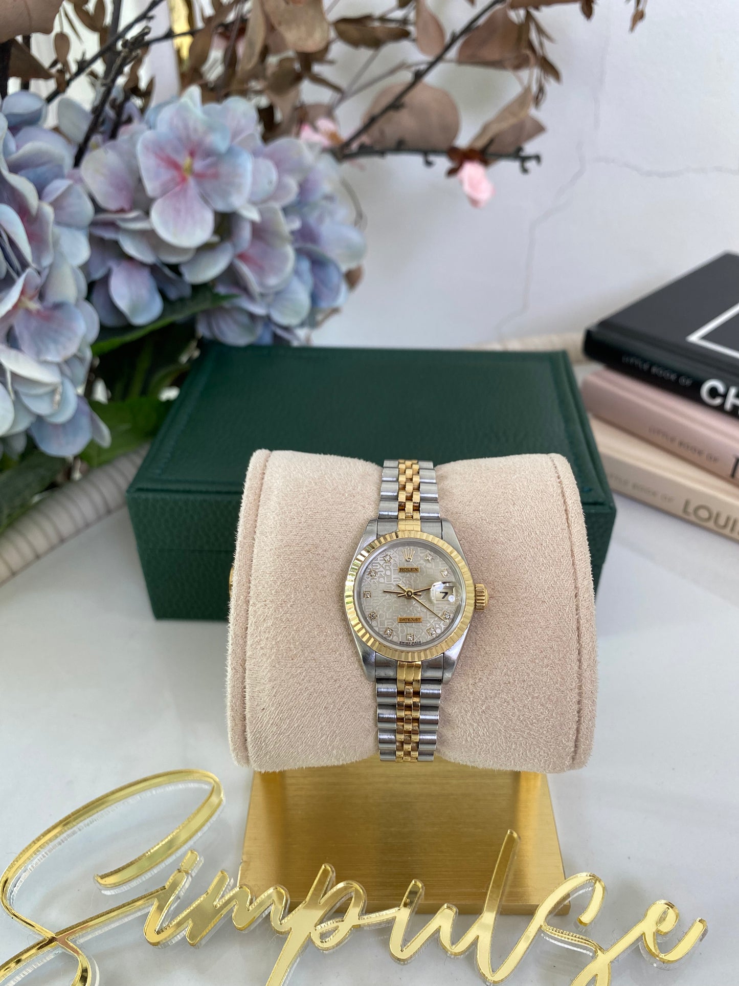 Rolex Datejust Anniversary Diamond Dial w/ No Lughole