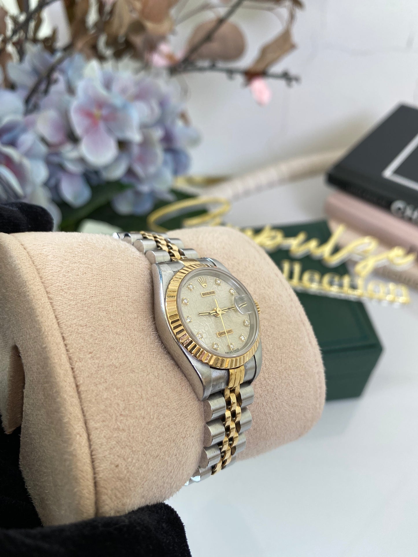 Rolex Datejust Anniversary Diamond Dial w/ No Lughole