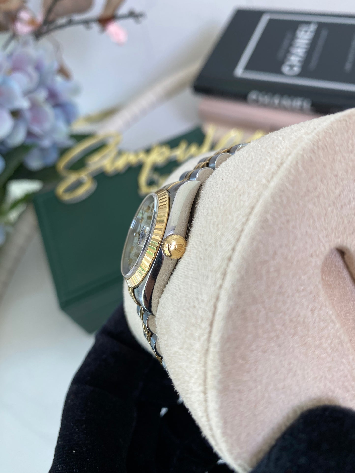 Rolex Datejust Anniversary Diamond Dial w/ No Lughole
