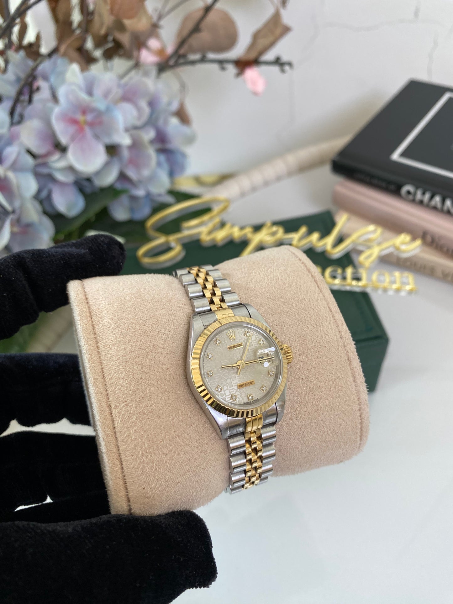 Rolex Datejust Anniversary Diamond Dial w/ No Lughole