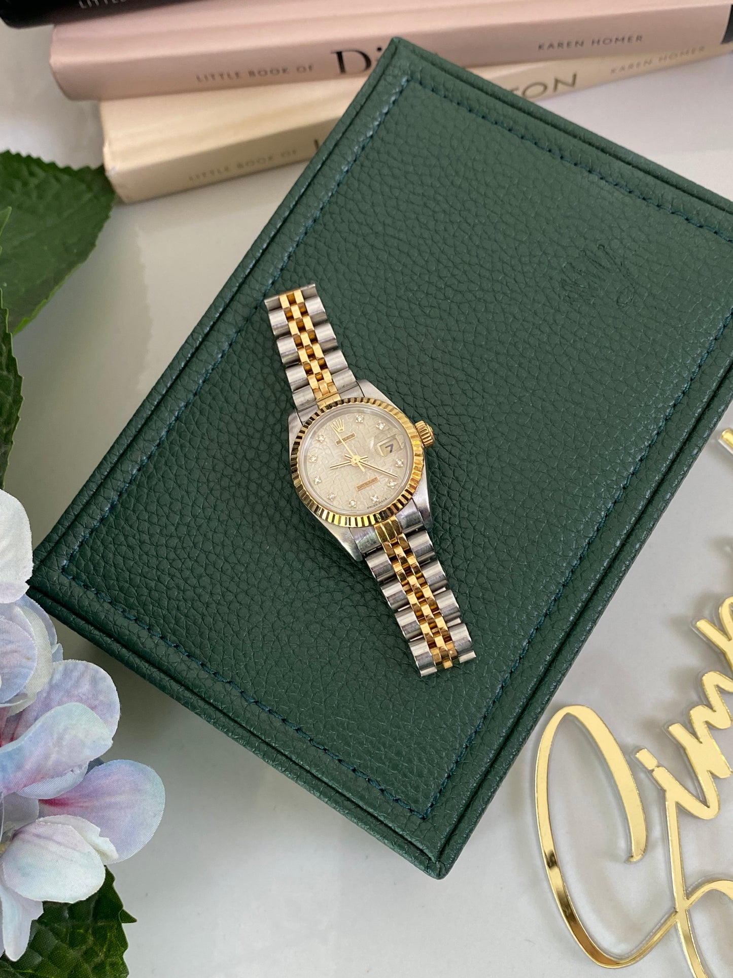 Rolex Datejust Anniversary Diamond Dial w/ No Lughole