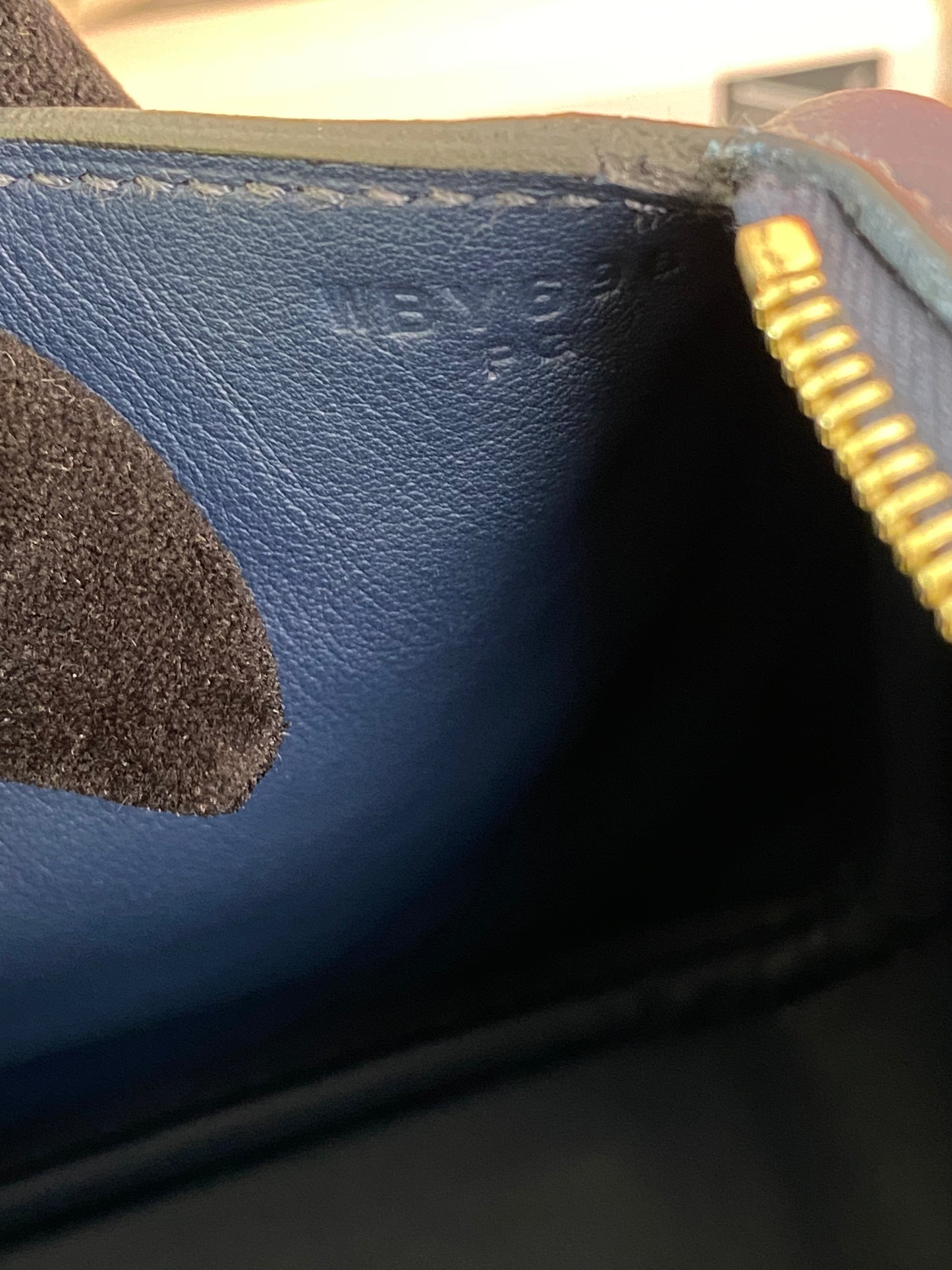 Mini Lindy Navy Blue GHW
