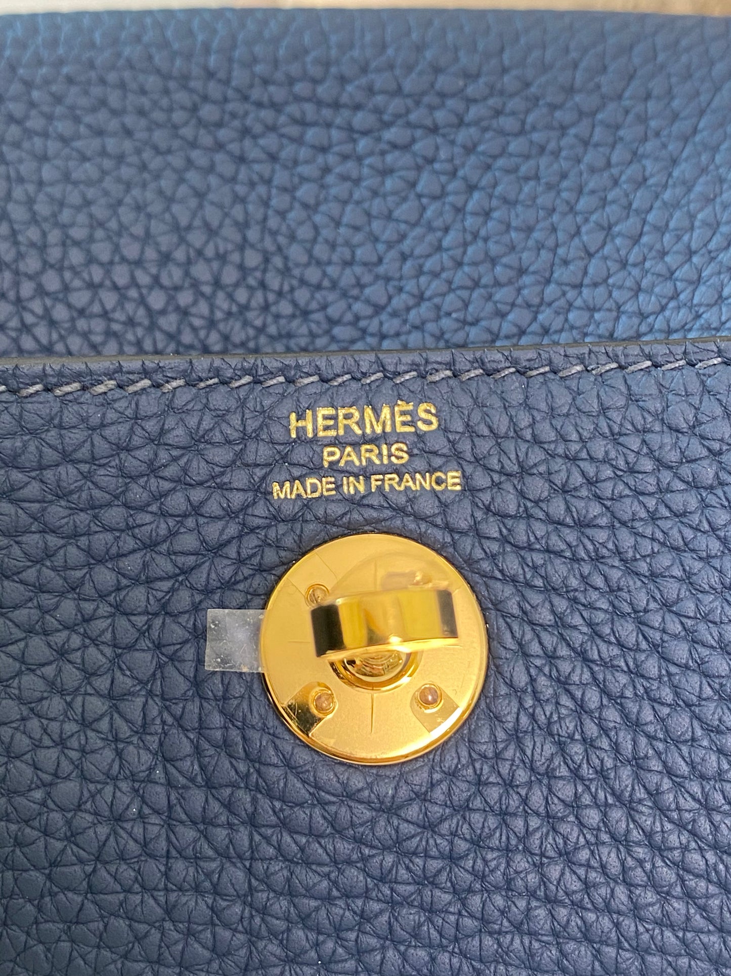 Mini Lindy Navy Blue GHW
