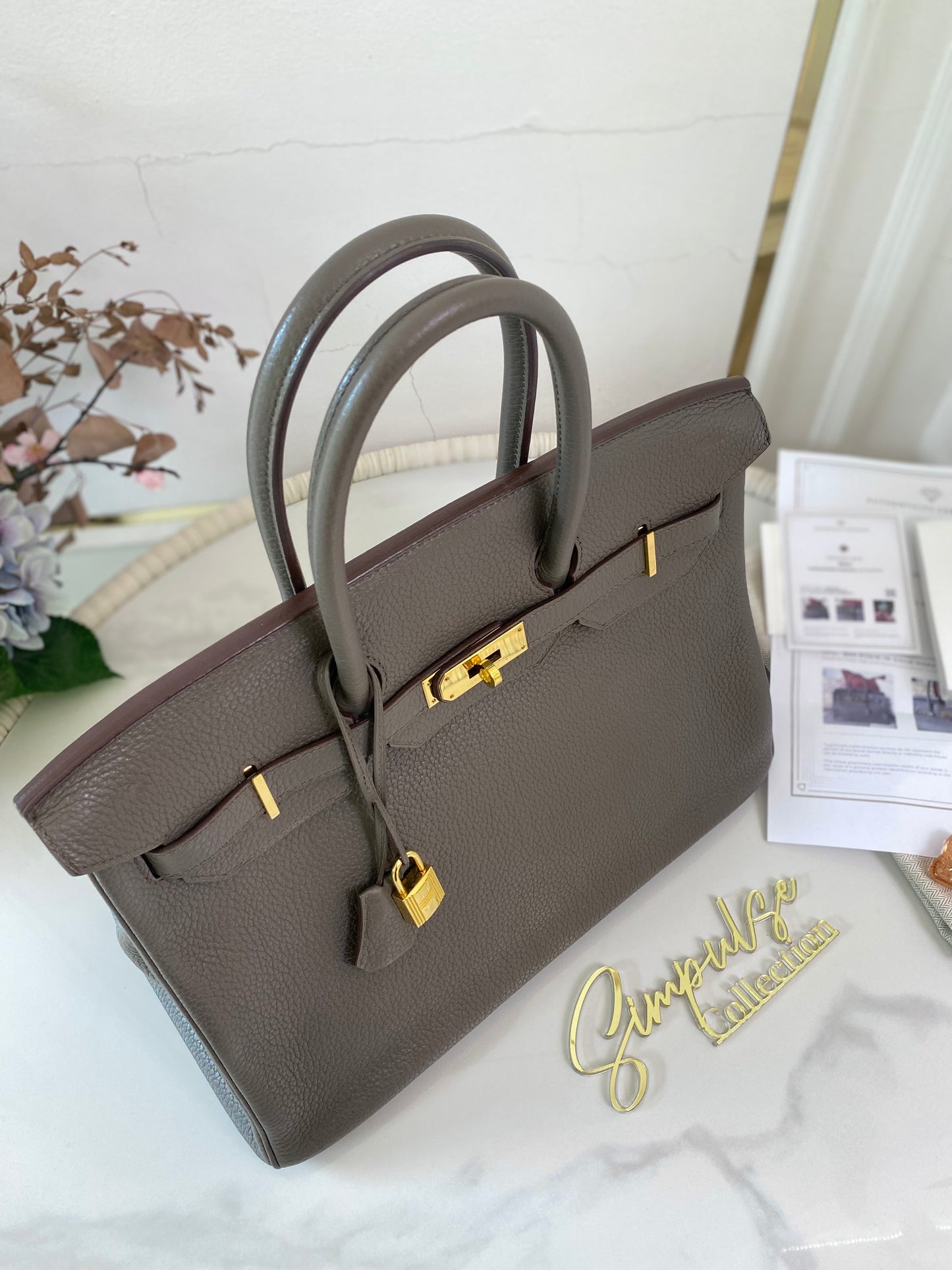 H Birkin 35 Etain GHW