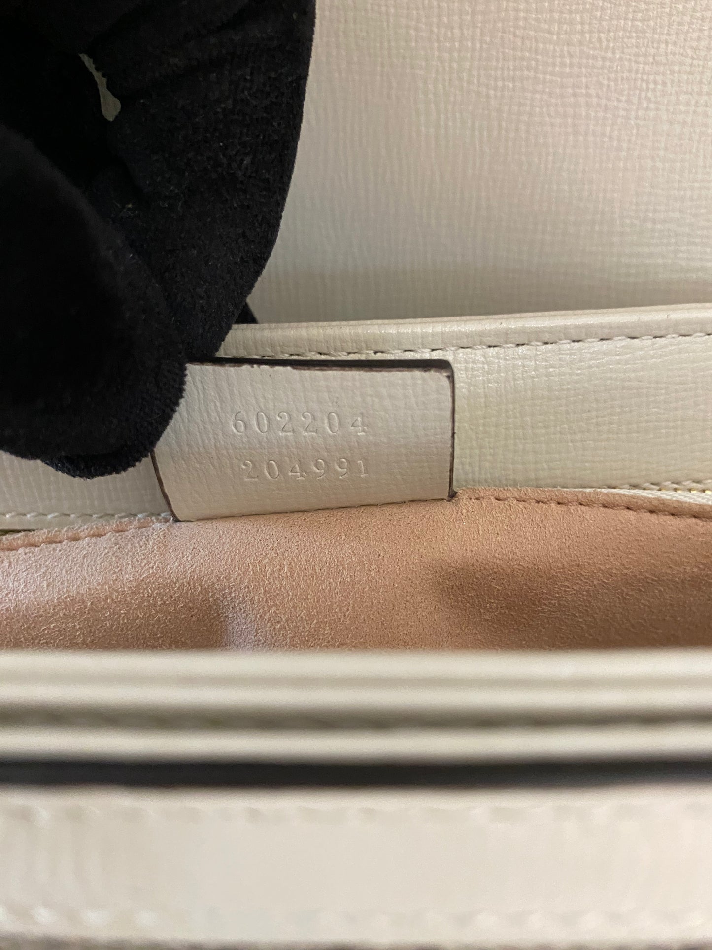 Gg Supreme Horsebit 1955 Bag White