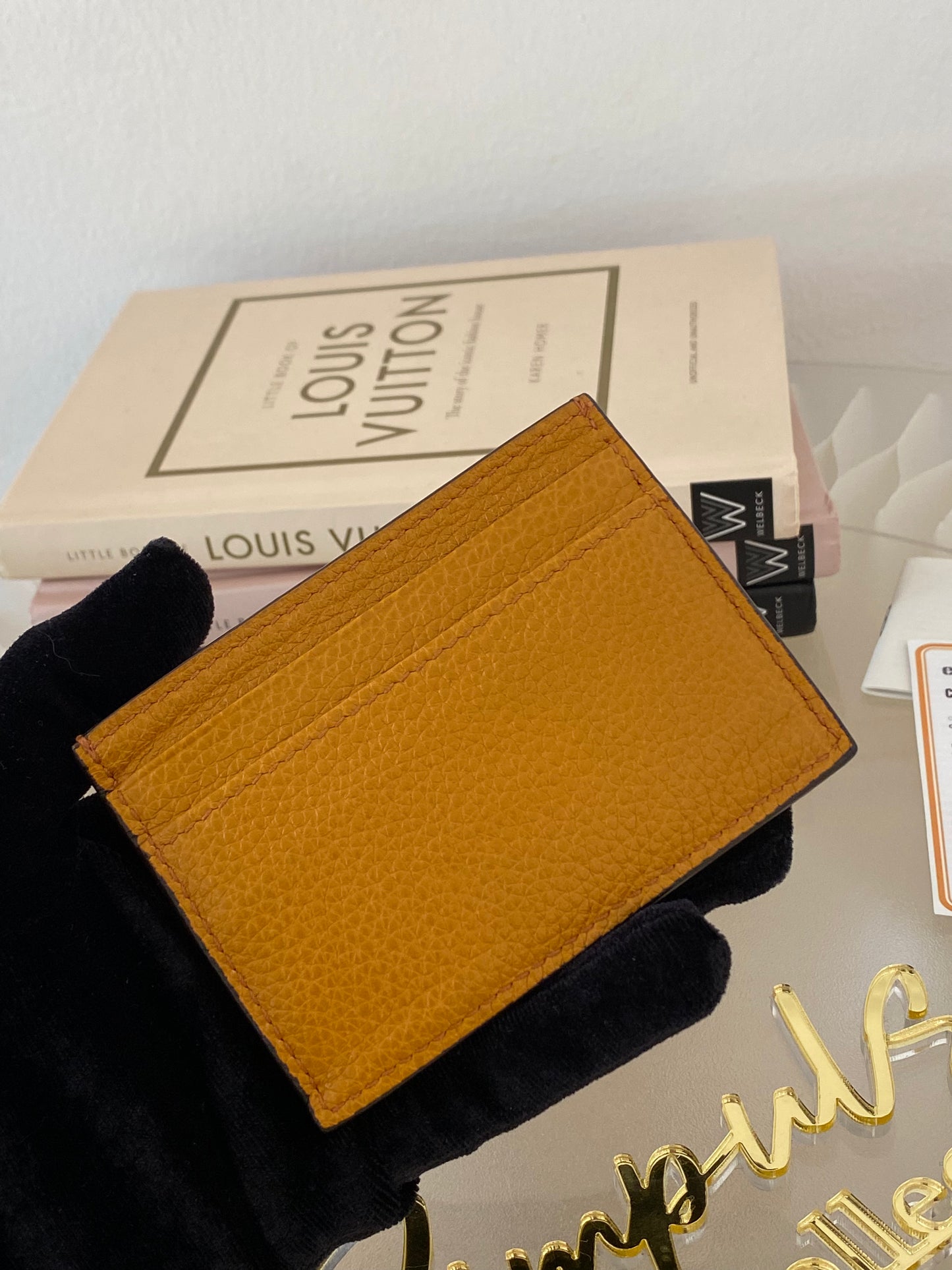 GUCCI Grainy Calfskin Zumi Cardholder