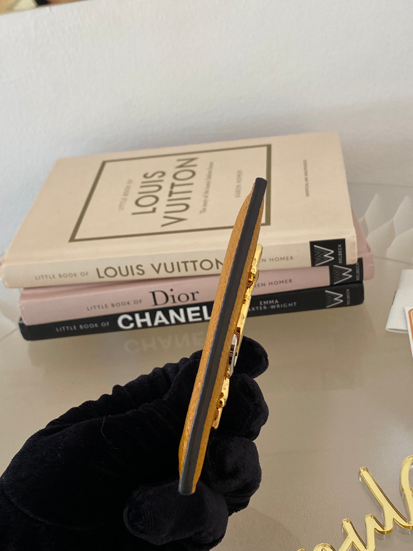 GUCCI Grainy Calfskin Zumi Cardholder