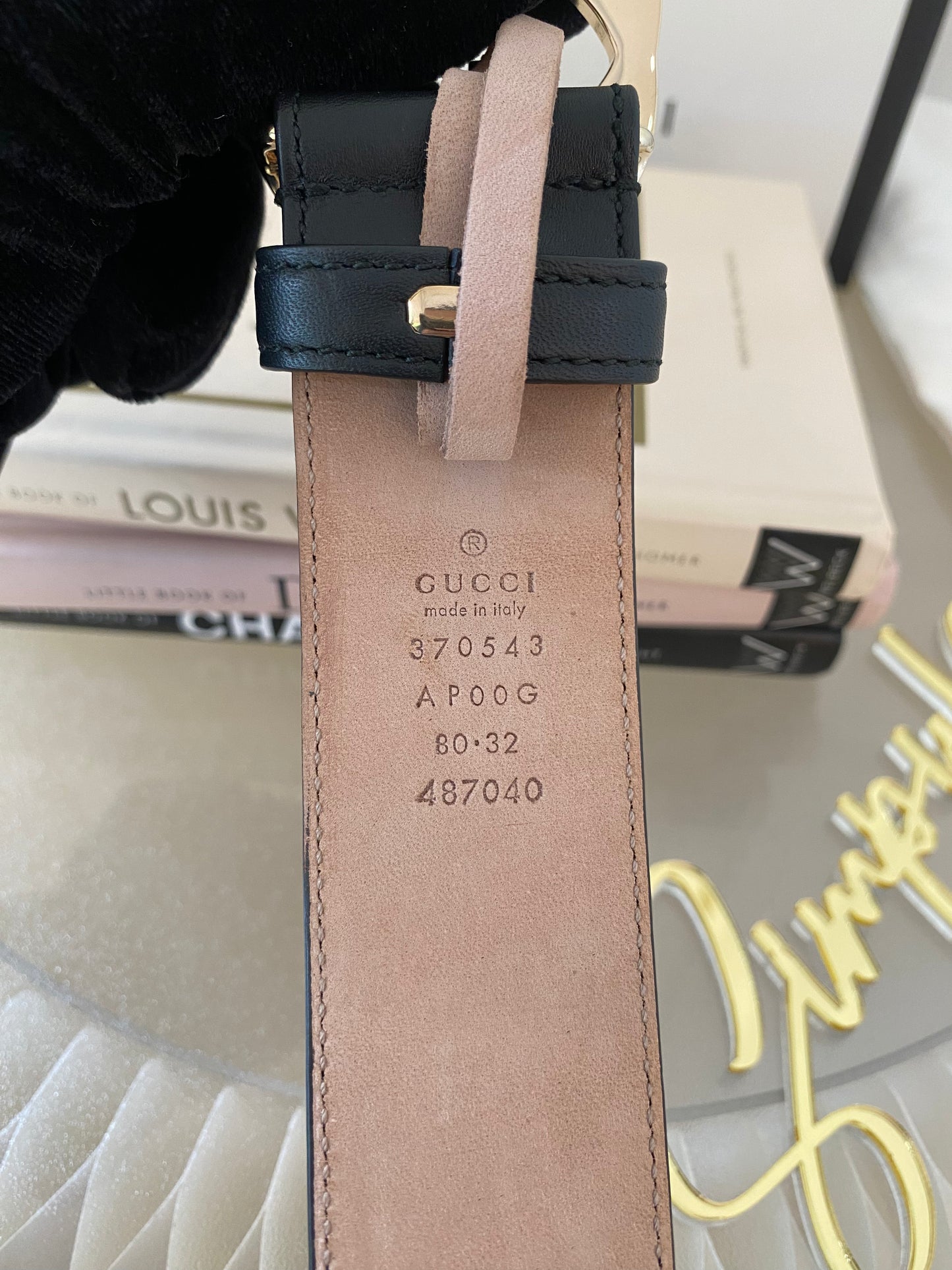 Gucci Interlocking G Buckle Belt