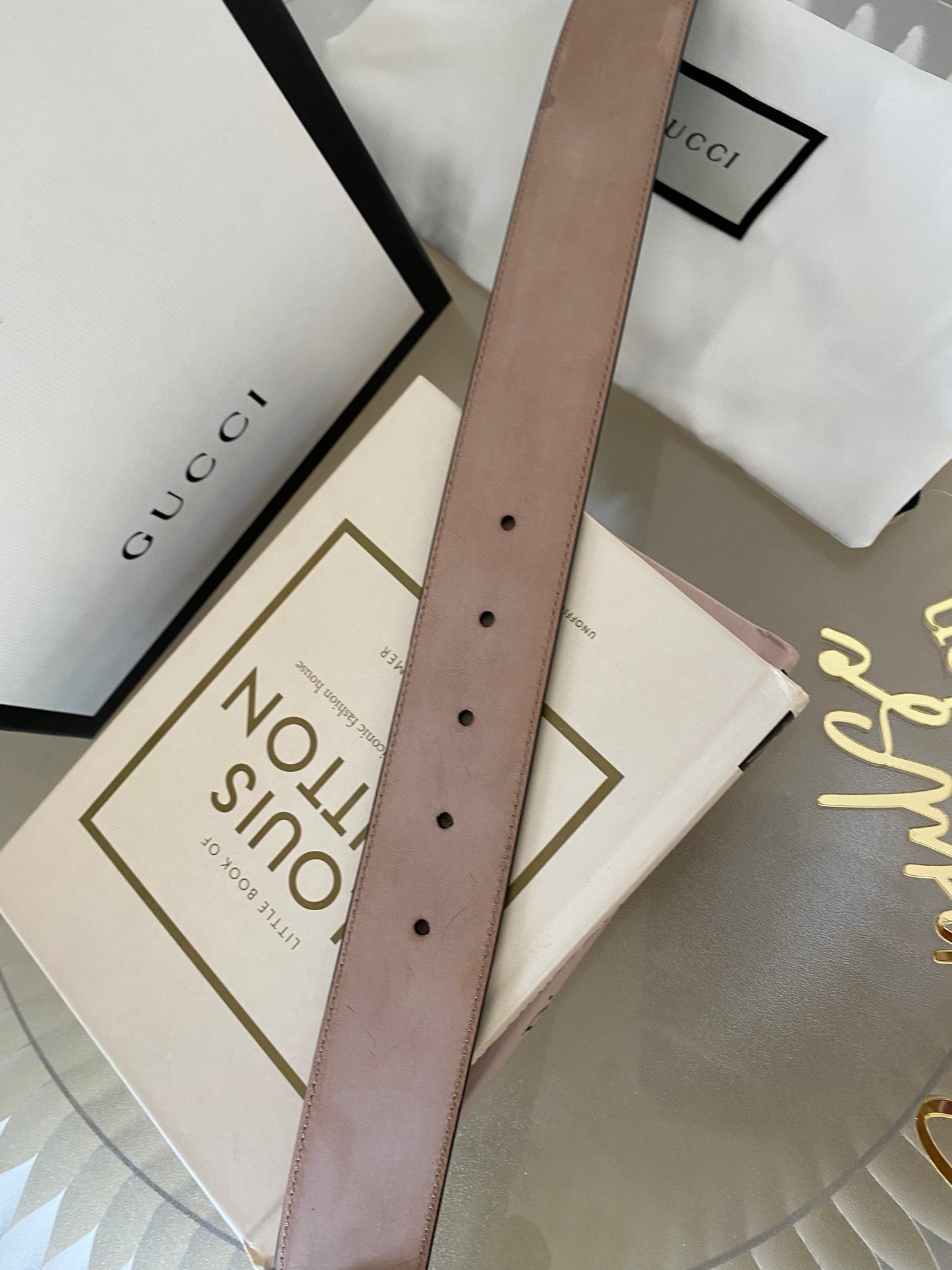 Gucci Interlocking G Buckle Belt
