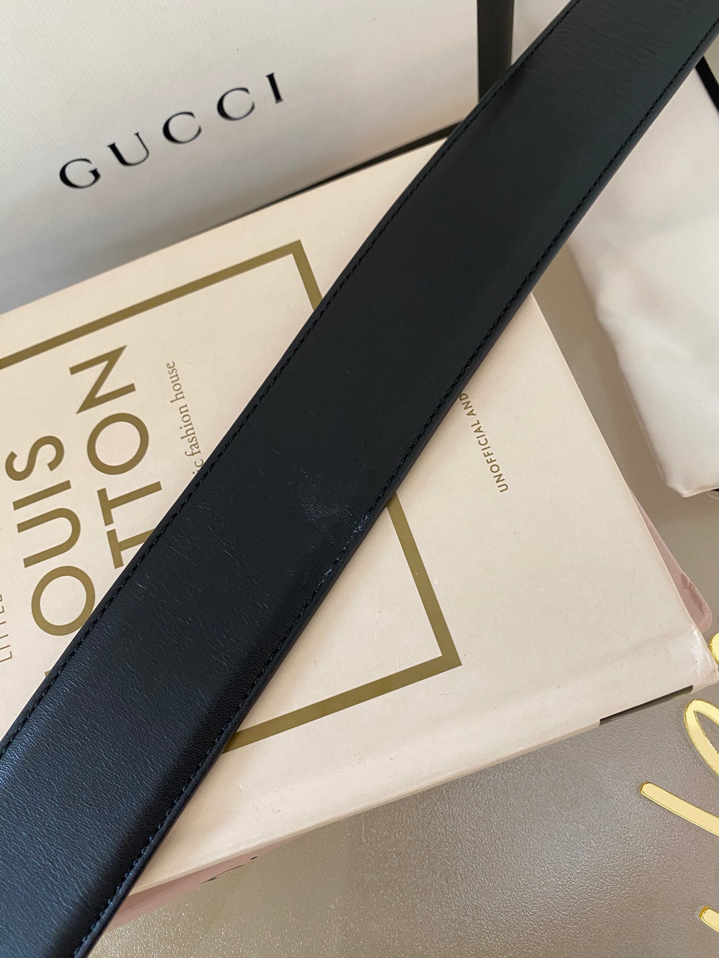 Gucci Interlocking G Buckle Belt