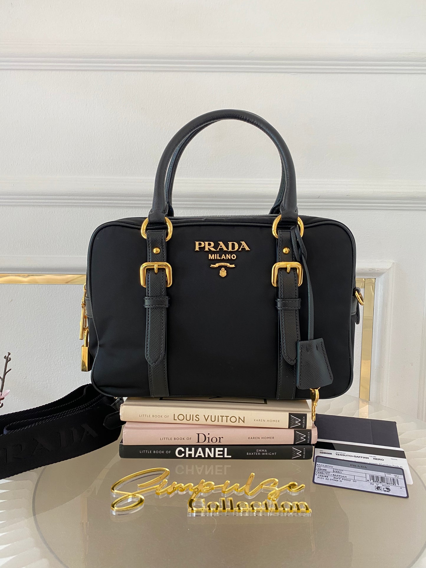 Prada Bauletto Nylon Bag