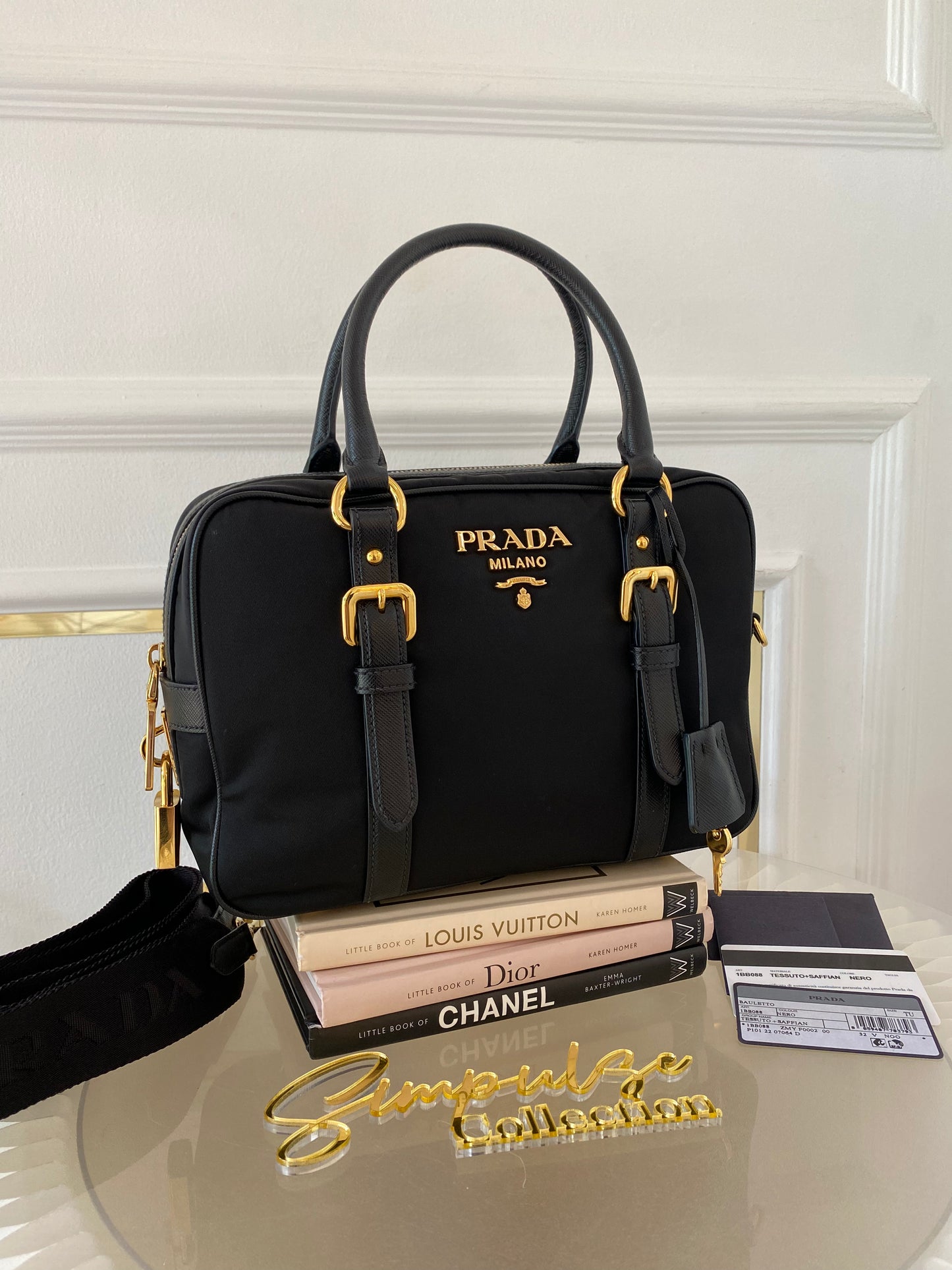 Prada Bauletto Nylon Bag