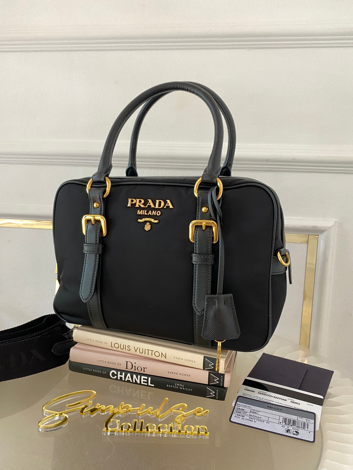 Prada Bauletto Nylon Bag
