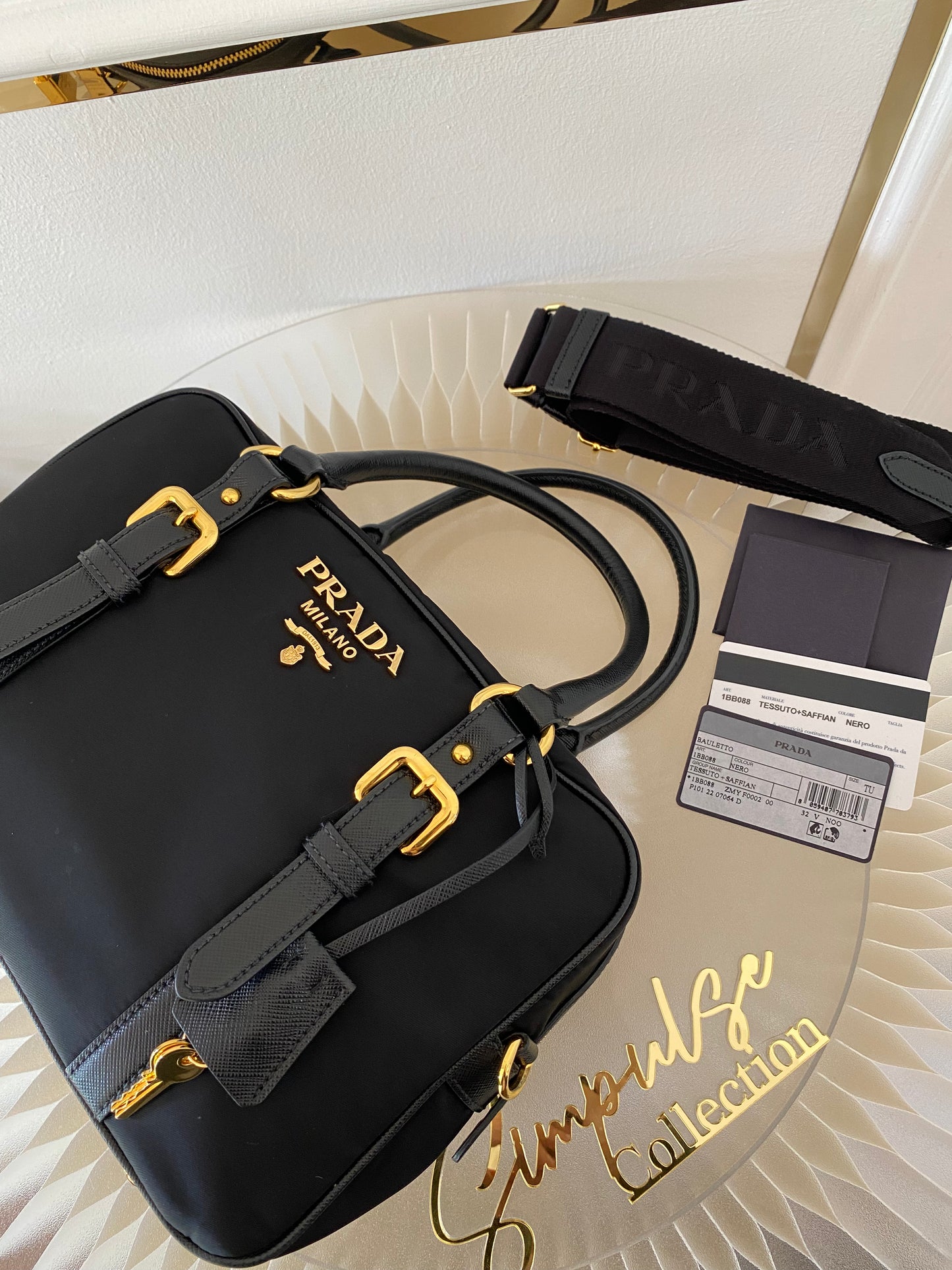 Prada Bauletto Nylon Bag